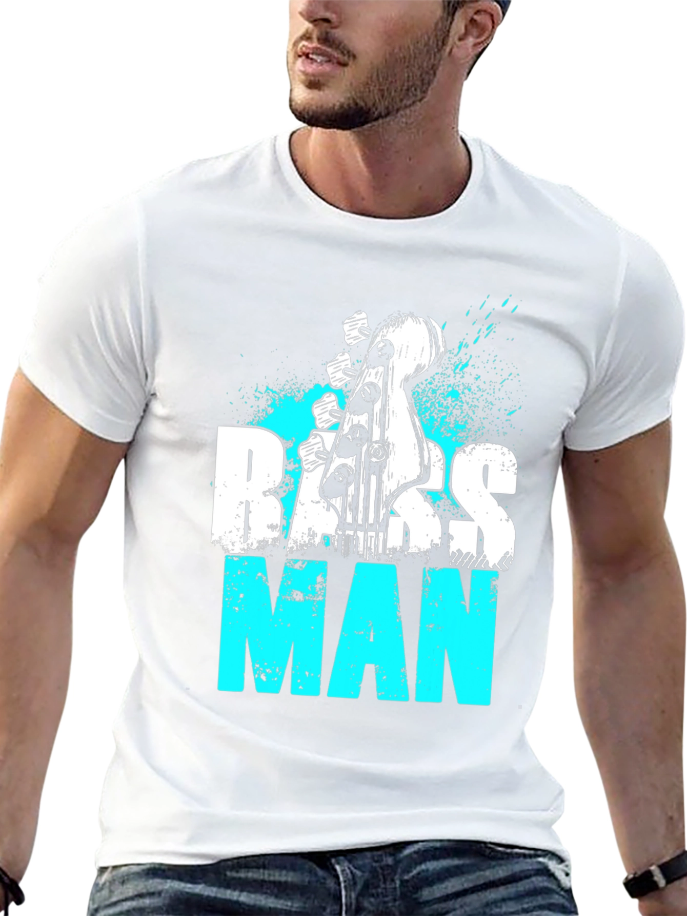 Bassman Graphic Tee - Musician T-Shirt