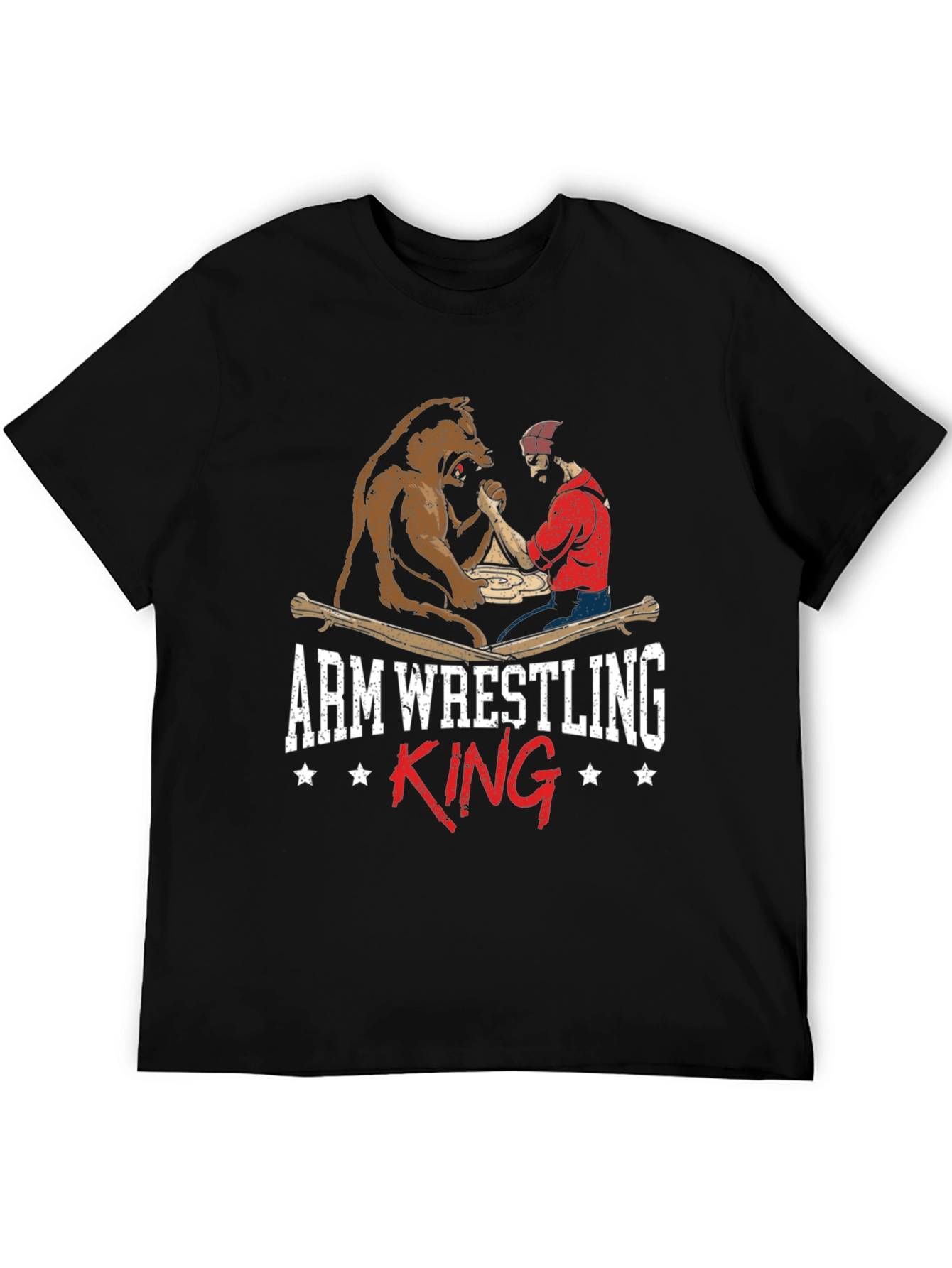 Arm Wrestling King Graphic Tee