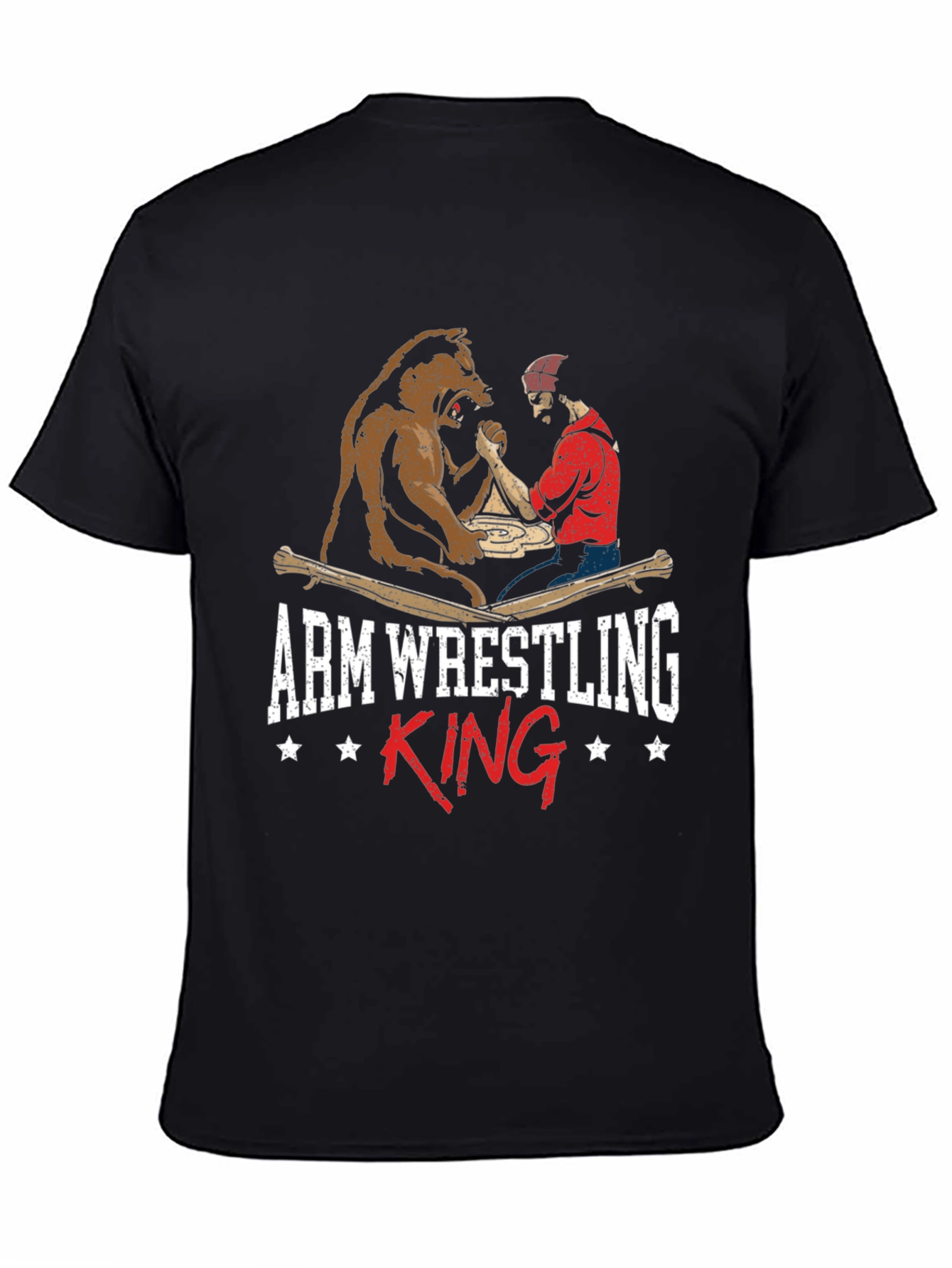 Arm Wrestling King Graphic Tee