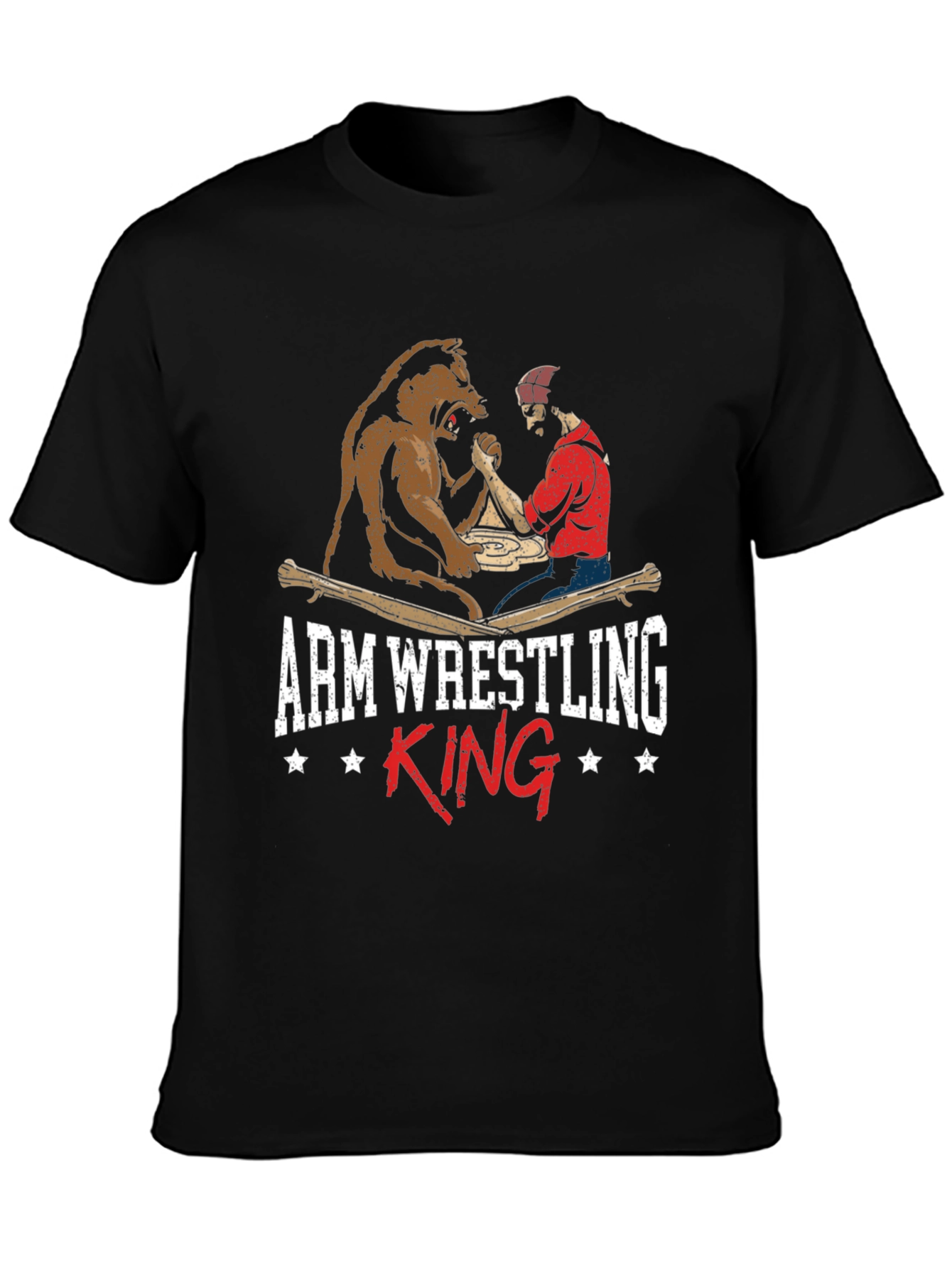 Arm Wrestling King Graphic Tee