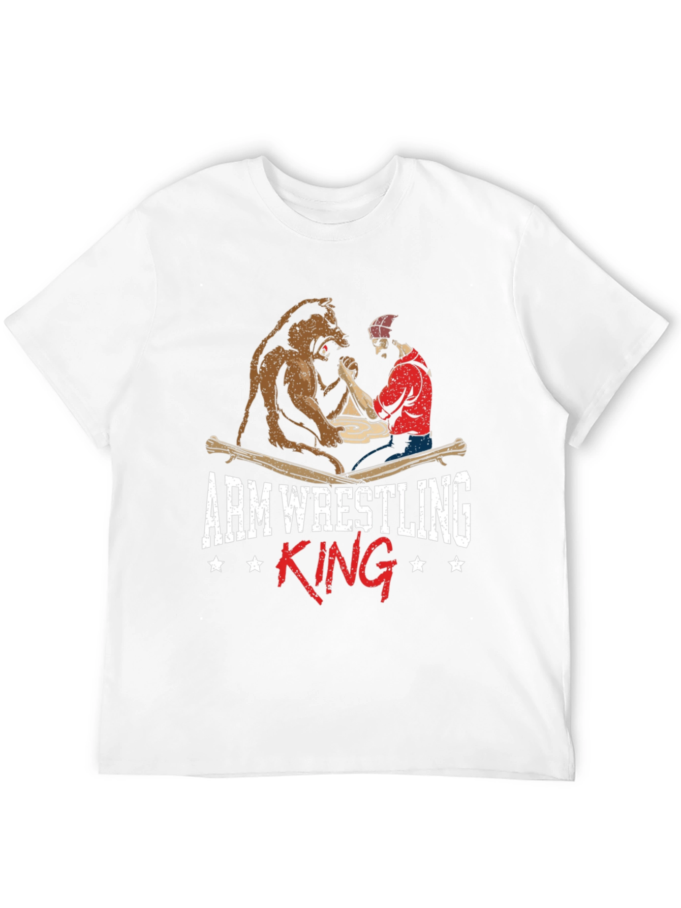 Arm Wrestling King Graphic Tee