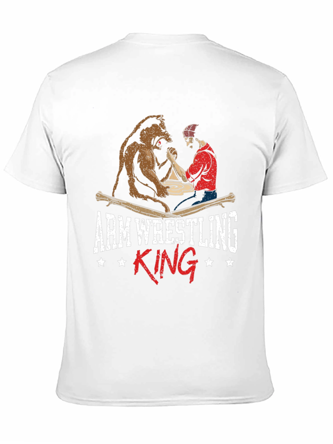 Arm Wrestling King Graphic Tee
