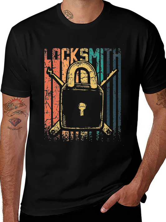 Vintage Locksmith T-Shirt - Retro Style