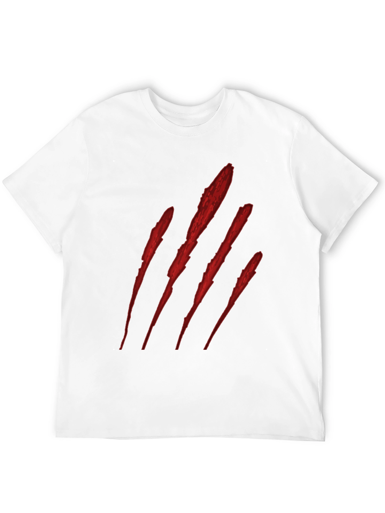 Mens Graphic Tee - Red Claw Design