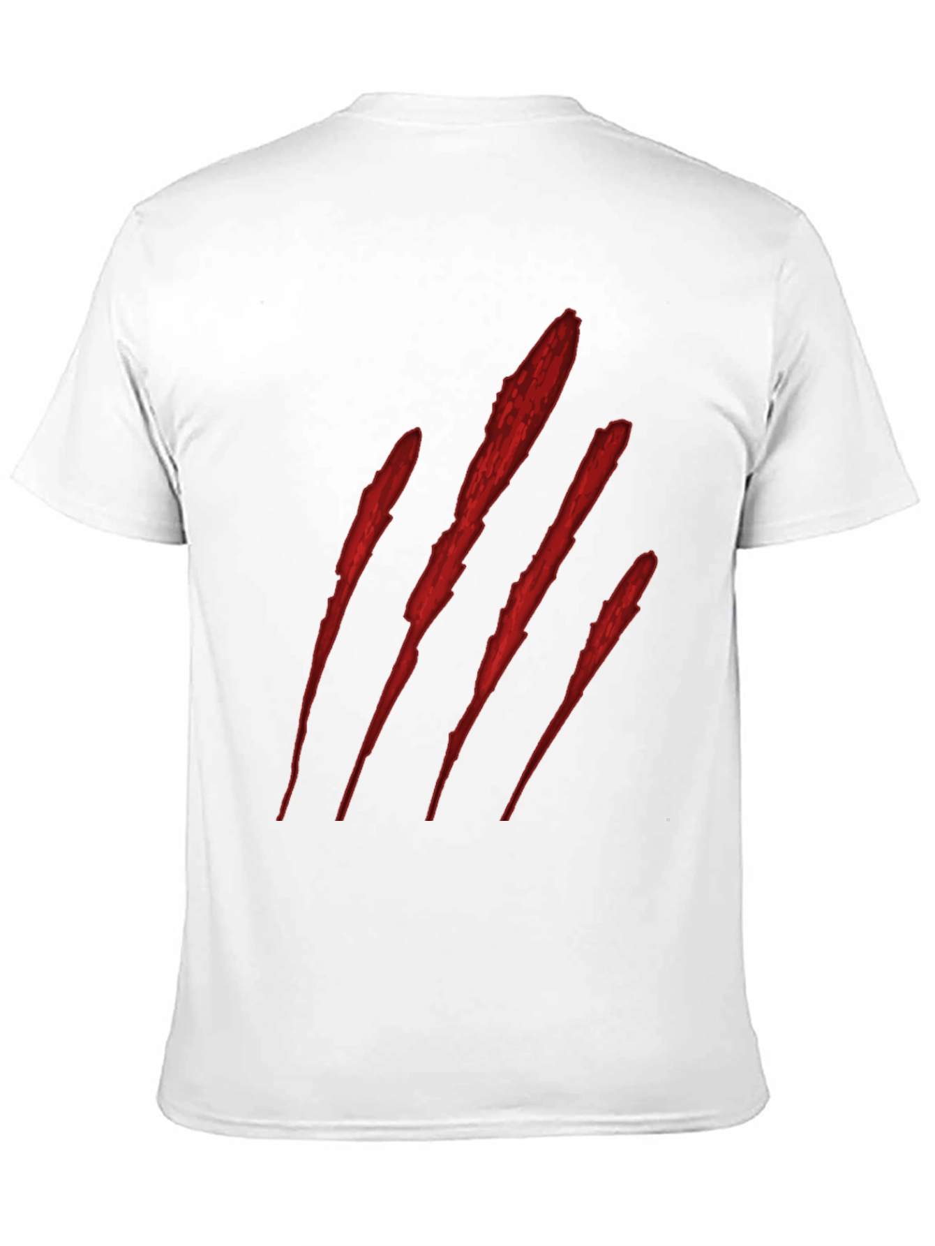 Mens Graphic Tee - Red Claw Design