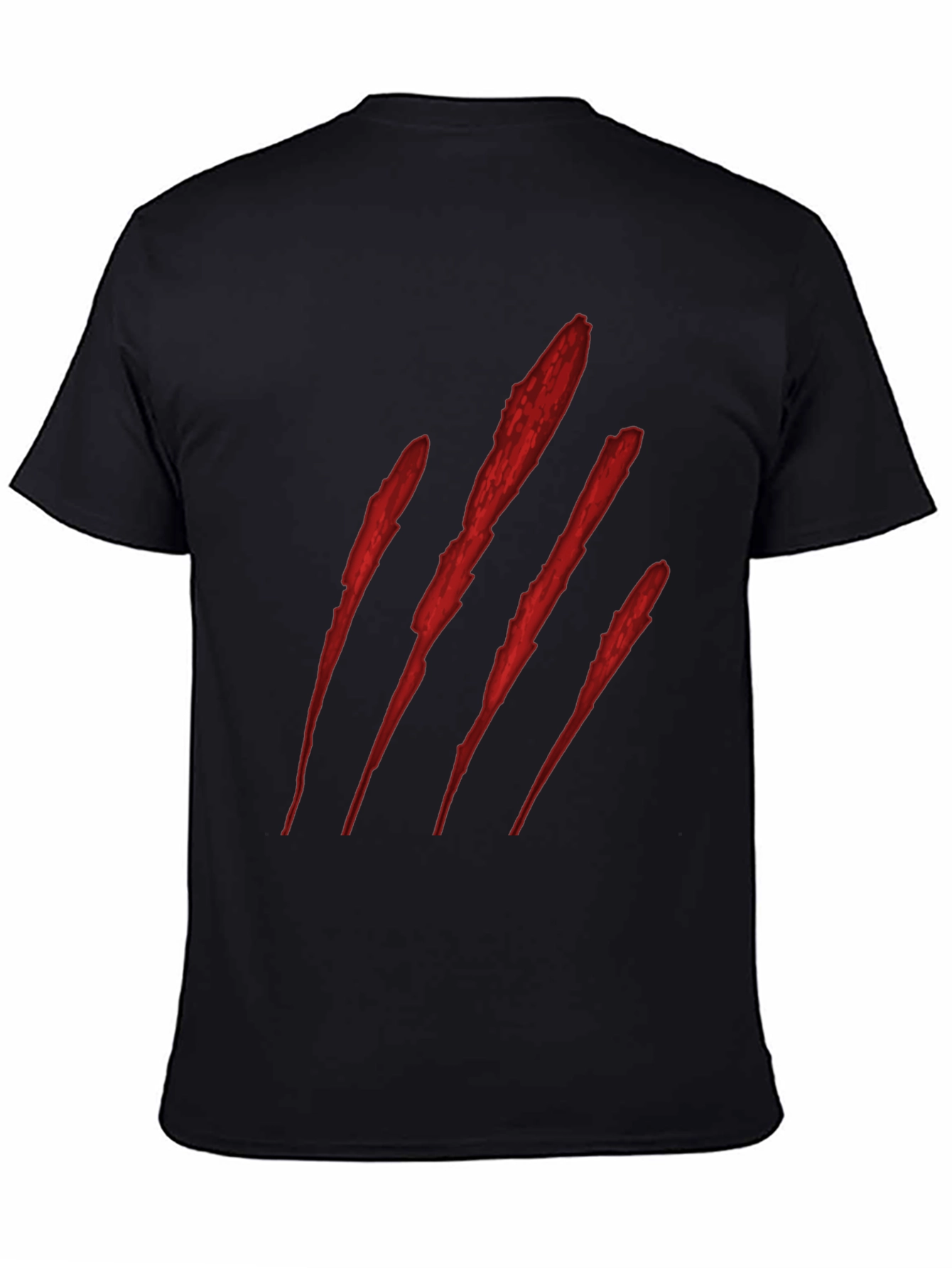 Mens Graphic Tee - Red Claw Design