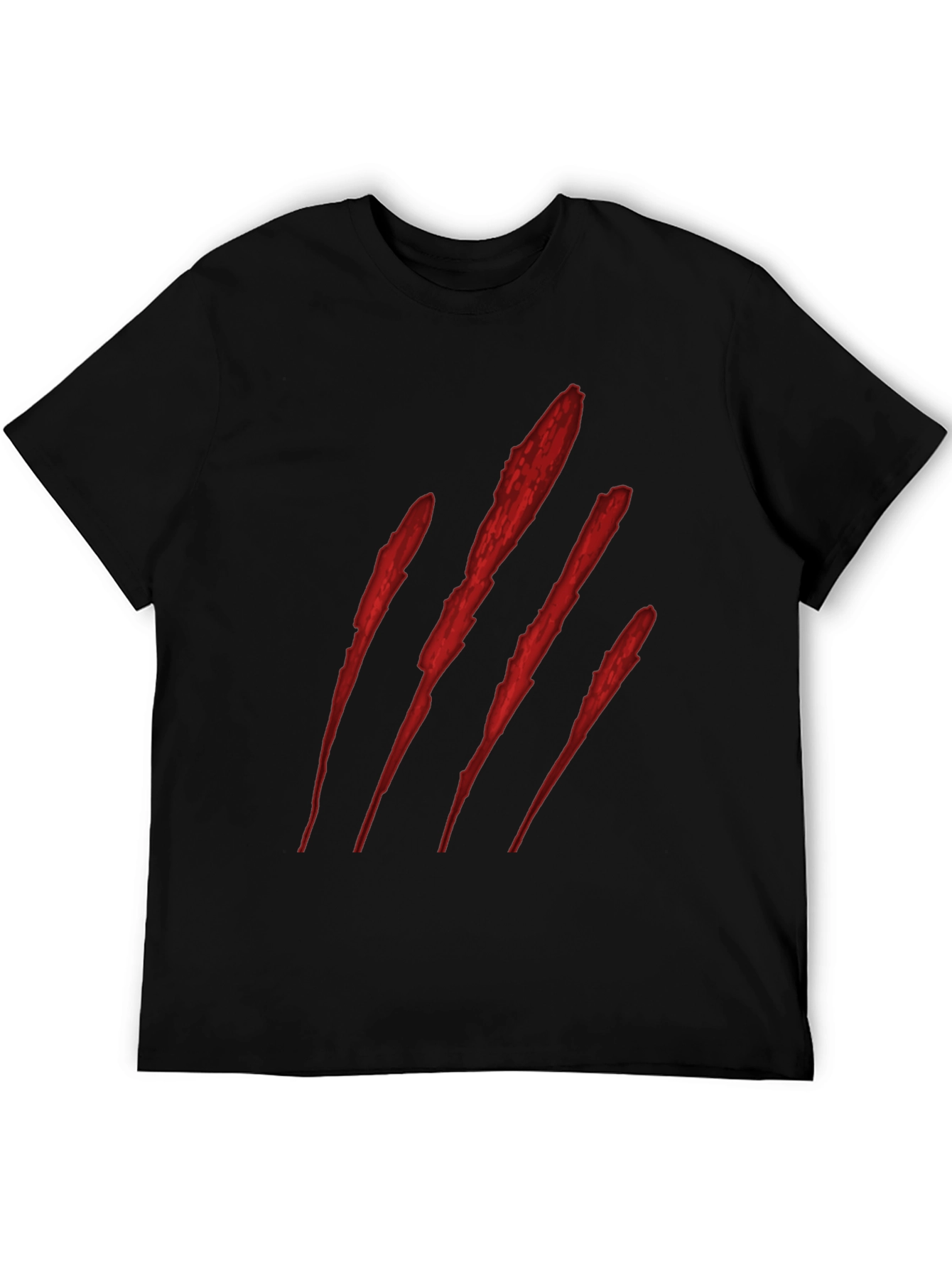 Mens Graphic Tee - Red Claw Design