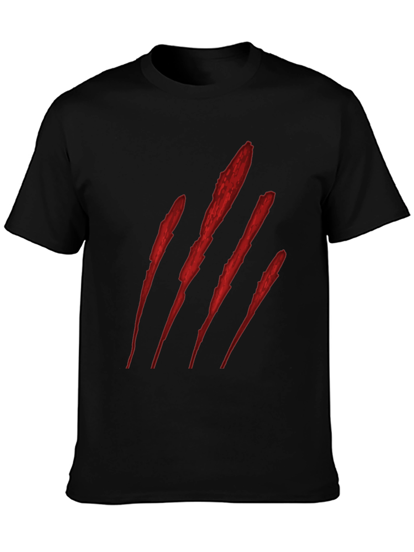 Mens Graphic Tee - Red Claw Design