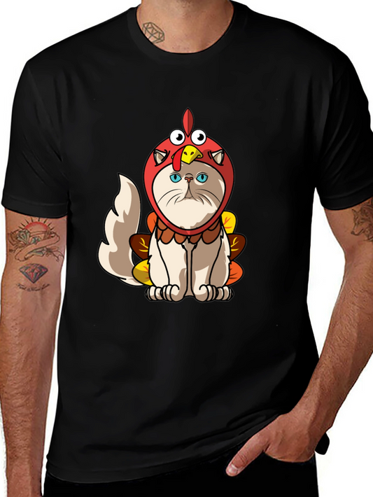 Cat Turkey Costume T-Shirt