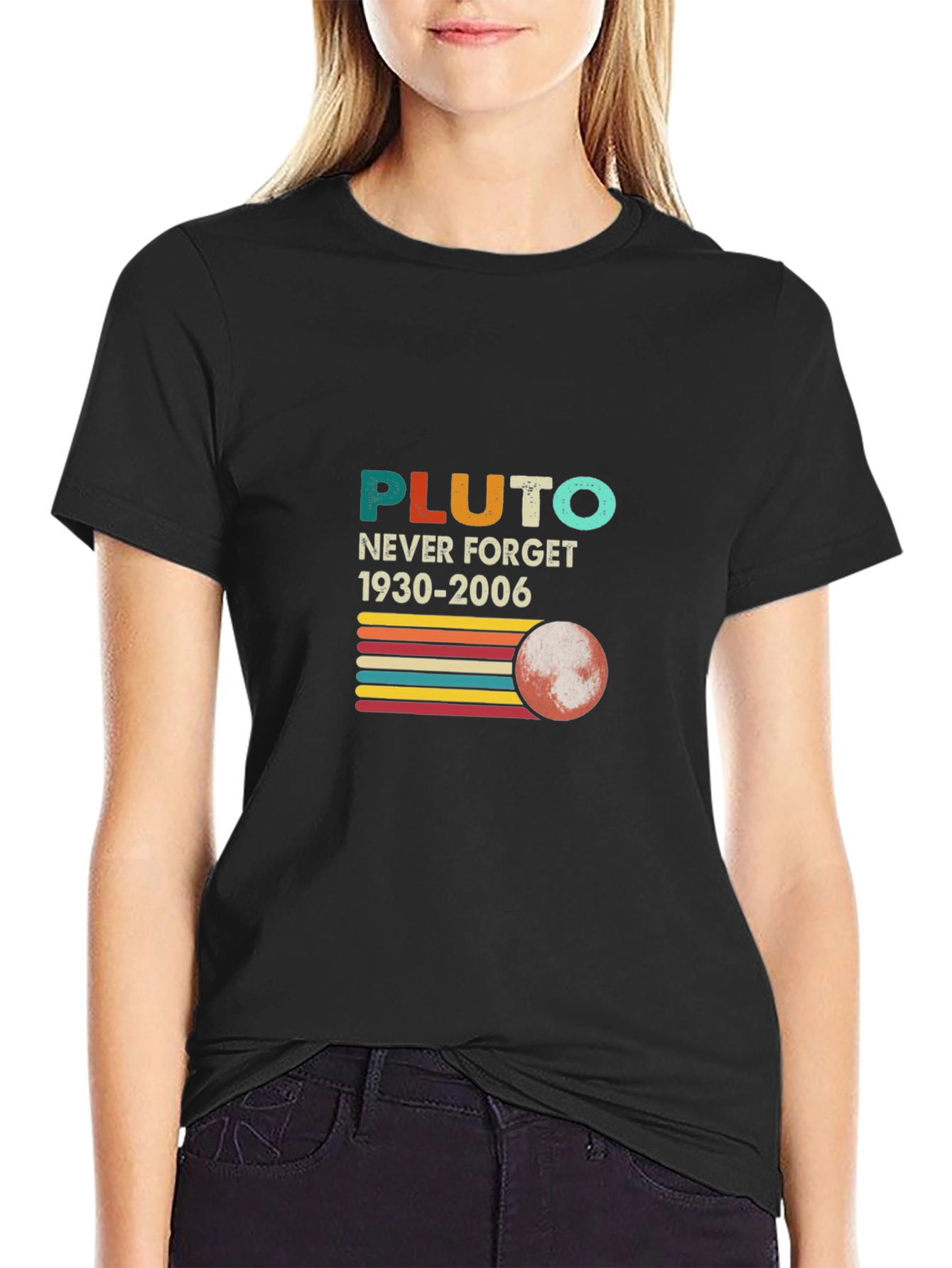 Pluto Never Forget Retro T-Shirt