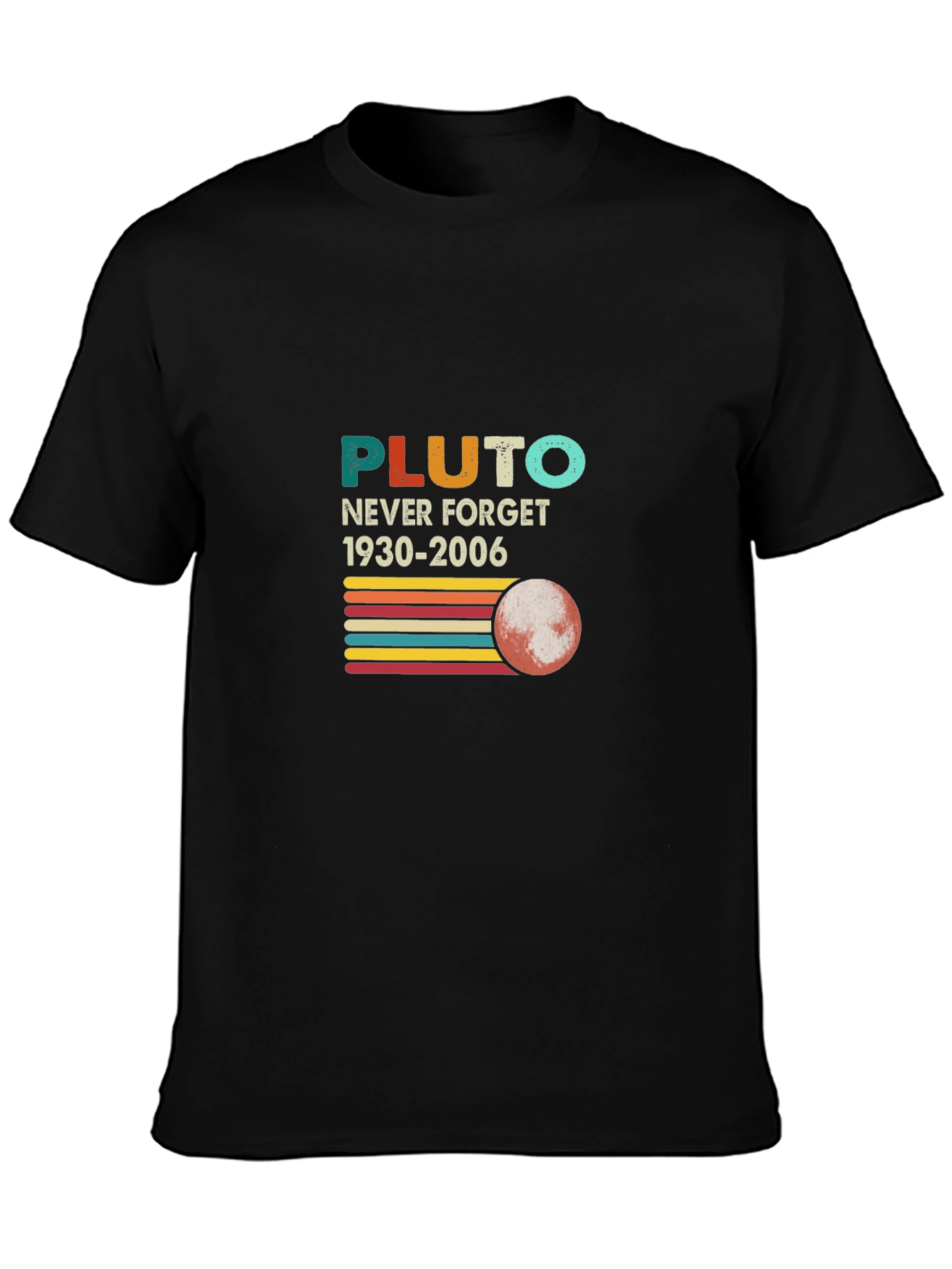 Pluto Never Forget Retro T-Shirt