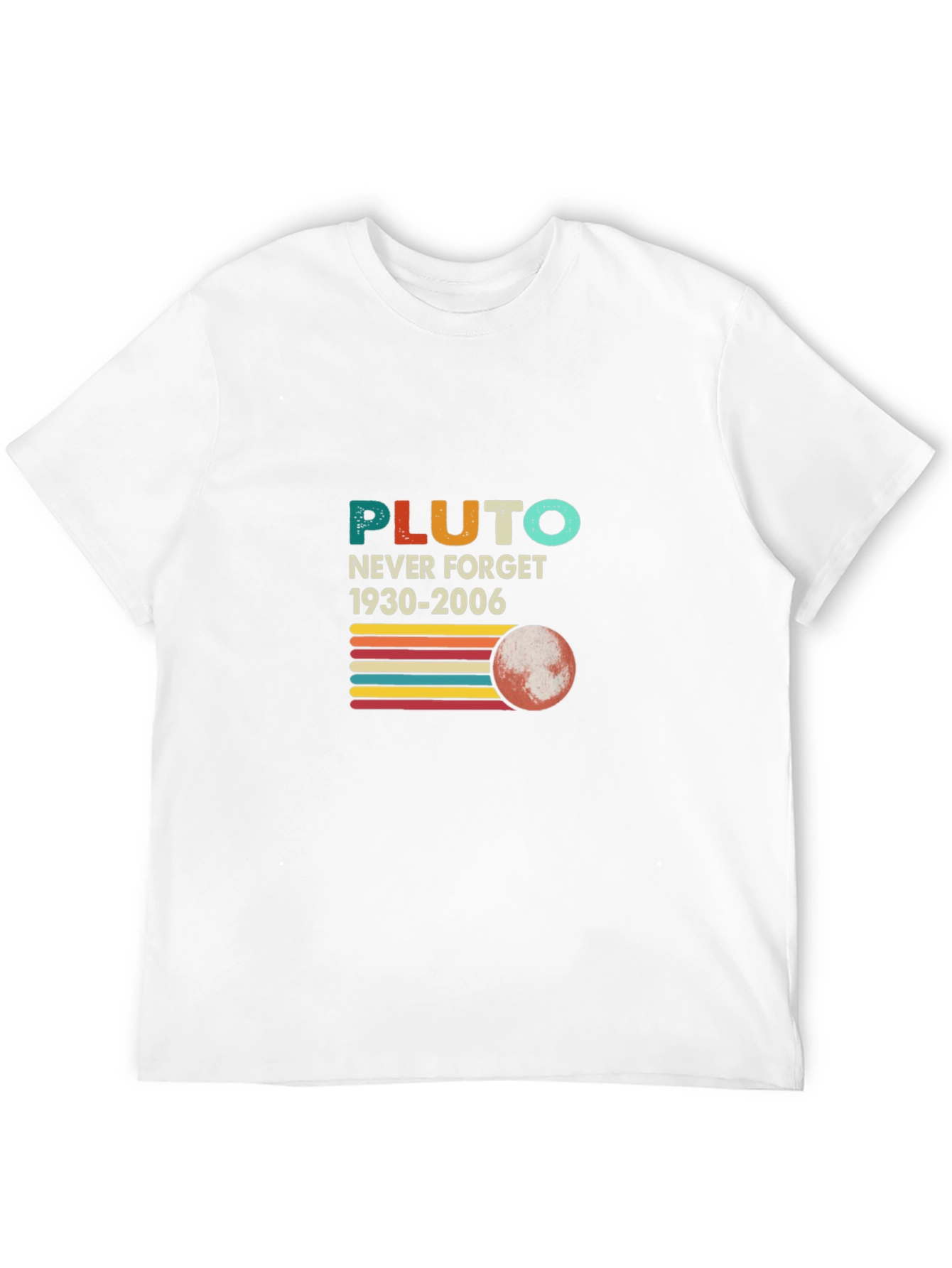 Pluto Never Forget Retro T-Shirt