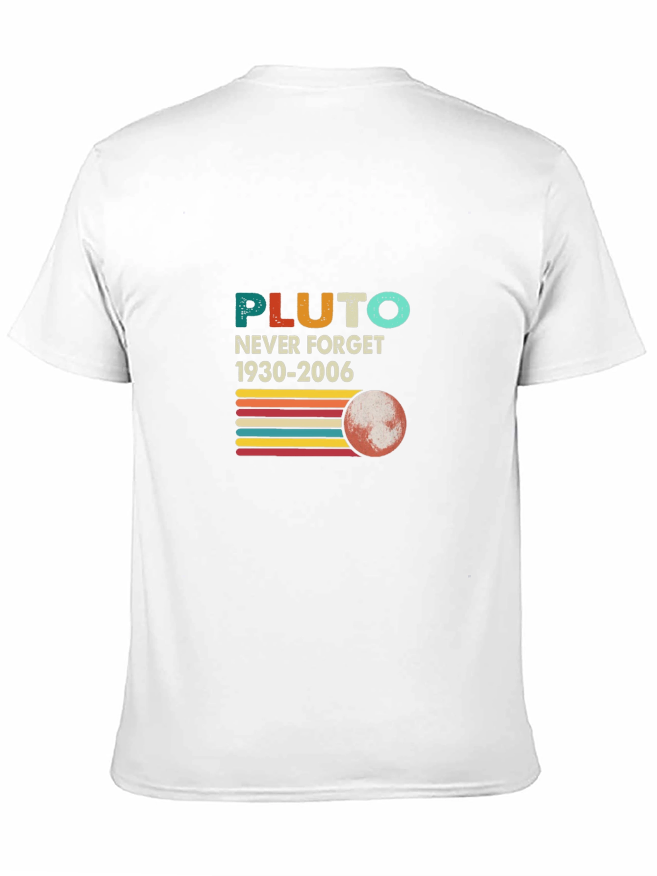 Pluto Never Forget Retro T-Shirt