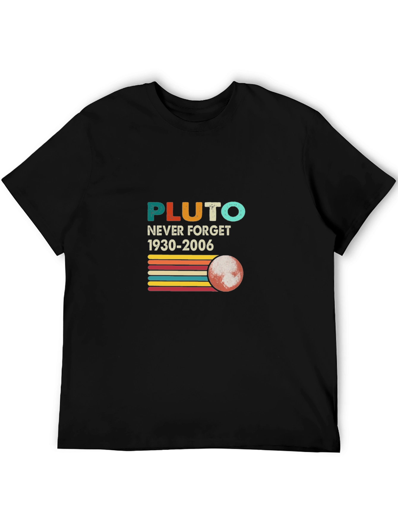 Pluto Never Forget Retro T-Shirt