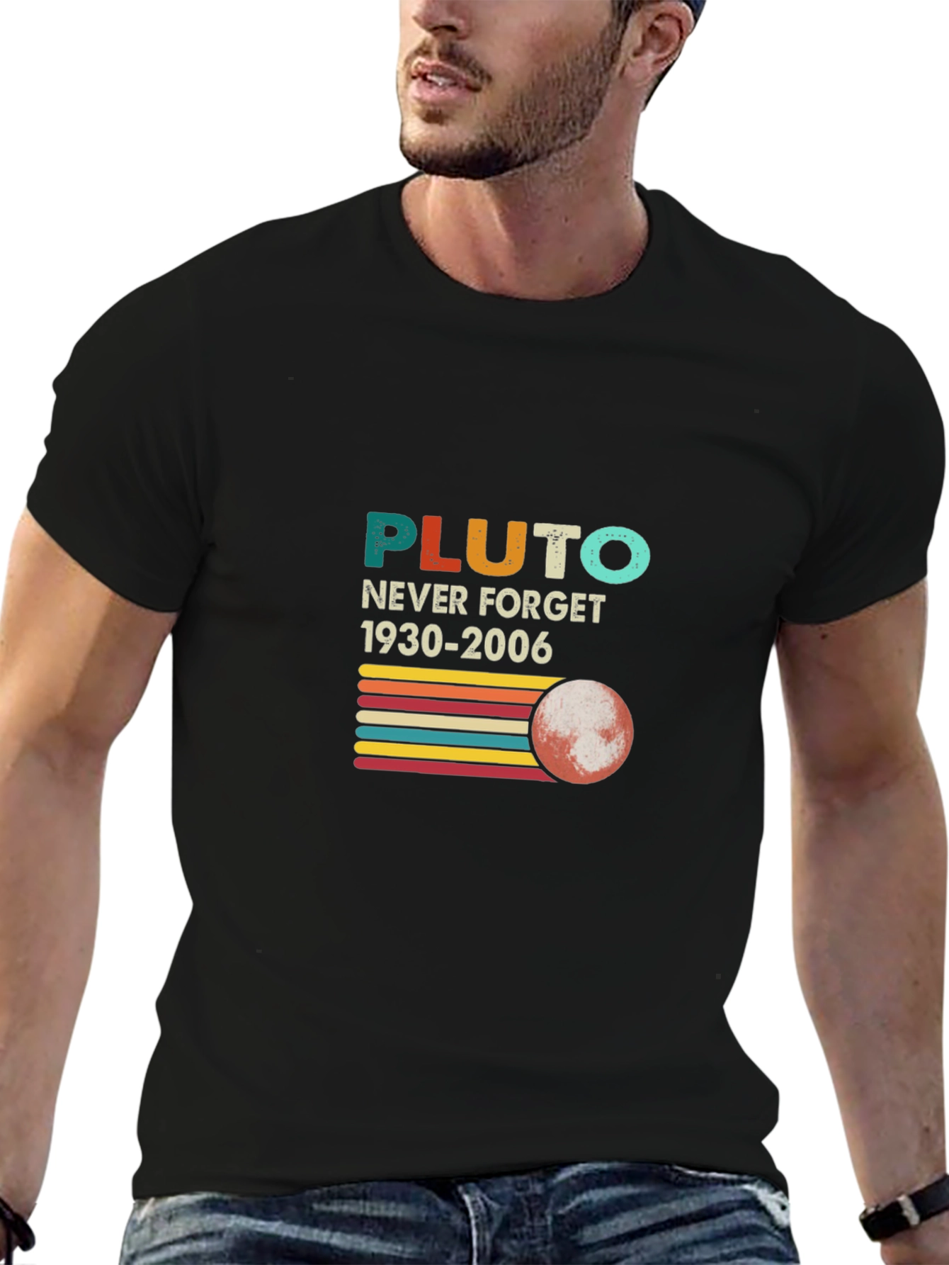 Pluto Never Forget Retro T-Shirt