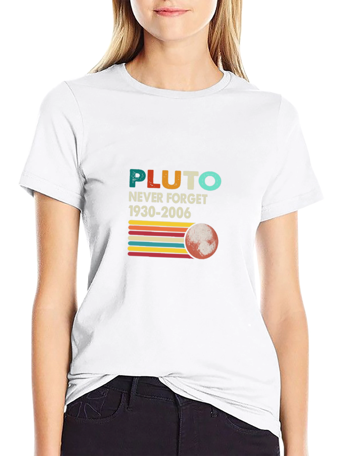 Pluto Never Forget Retro T-Shirt