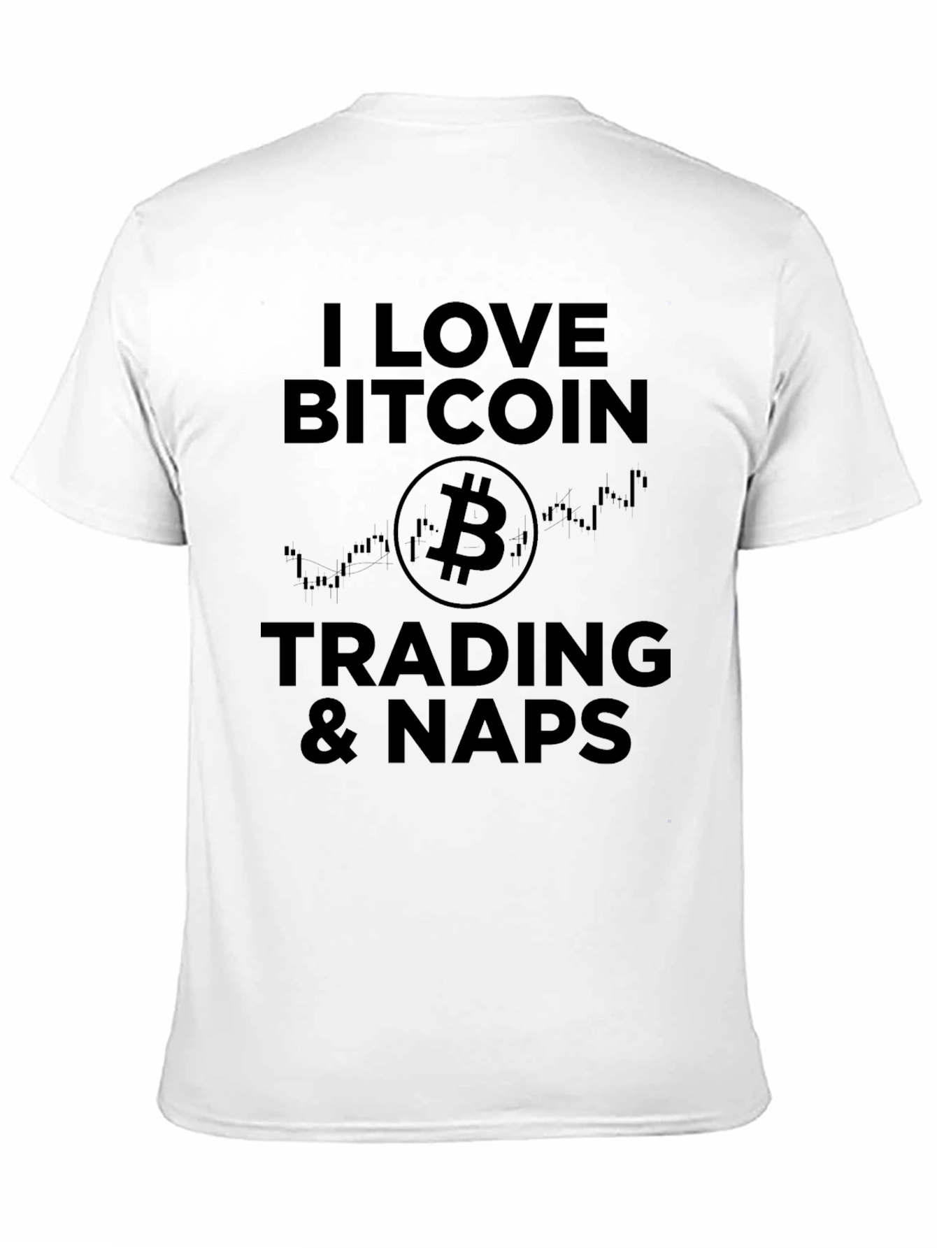 Bitcoin Trading & Naps Graphic T-Shirt - Crypto Tee
