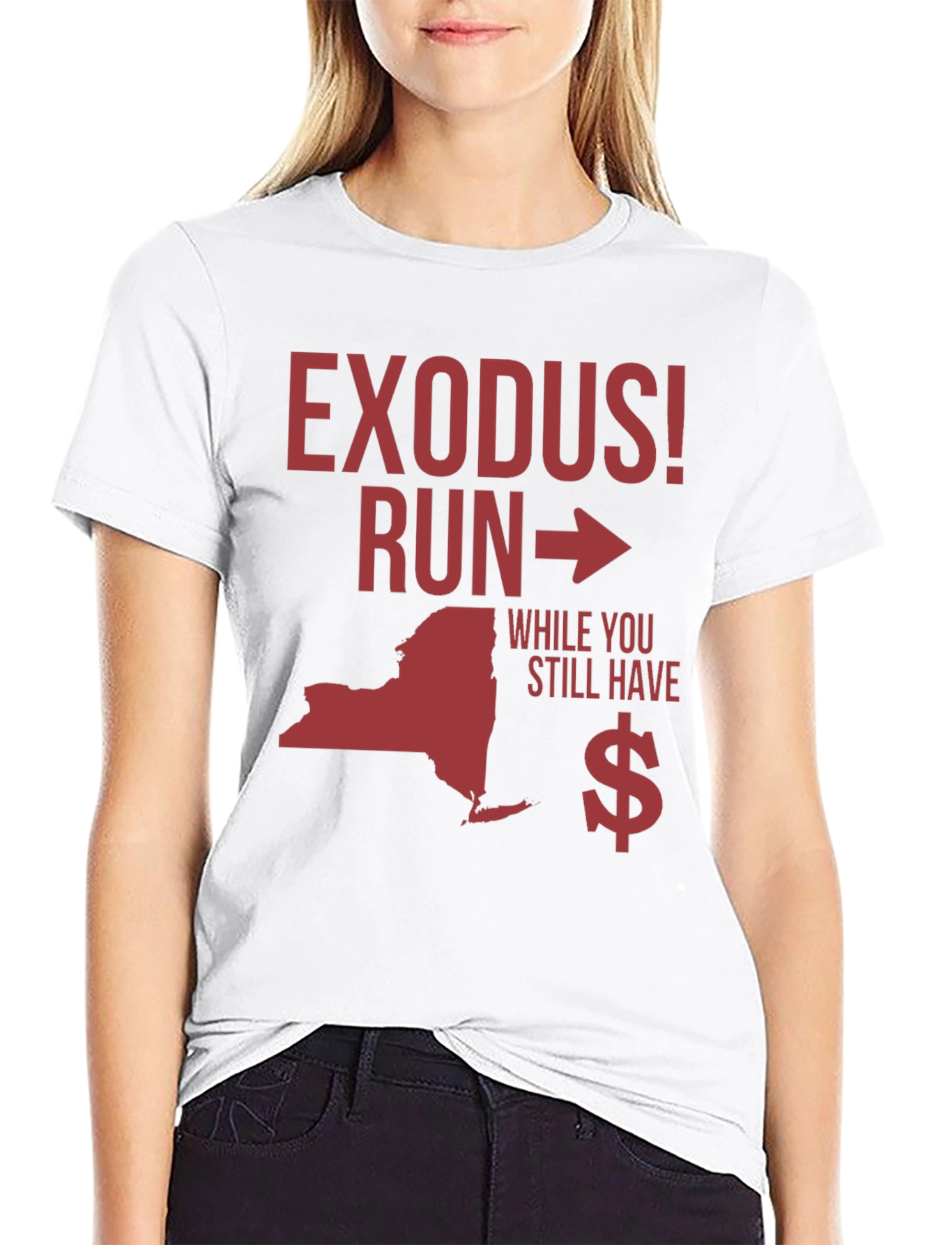 Exodus! Run Graphic Tee - New York State