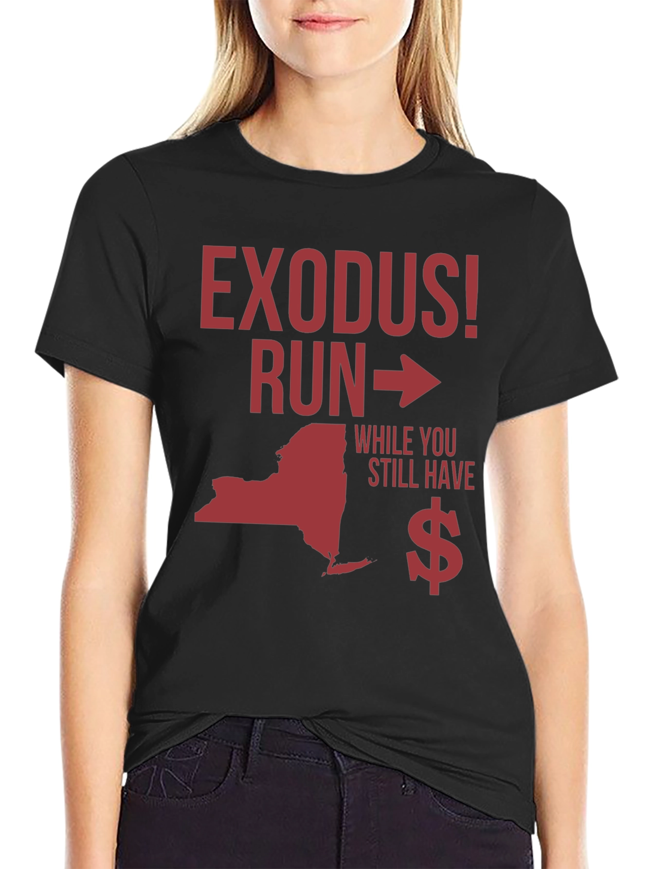 Exodus! Run Graphic Tee - New York State
