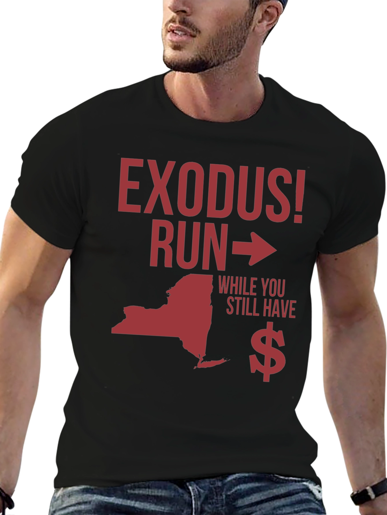 Exodus! Run Graphic Tee - New York State