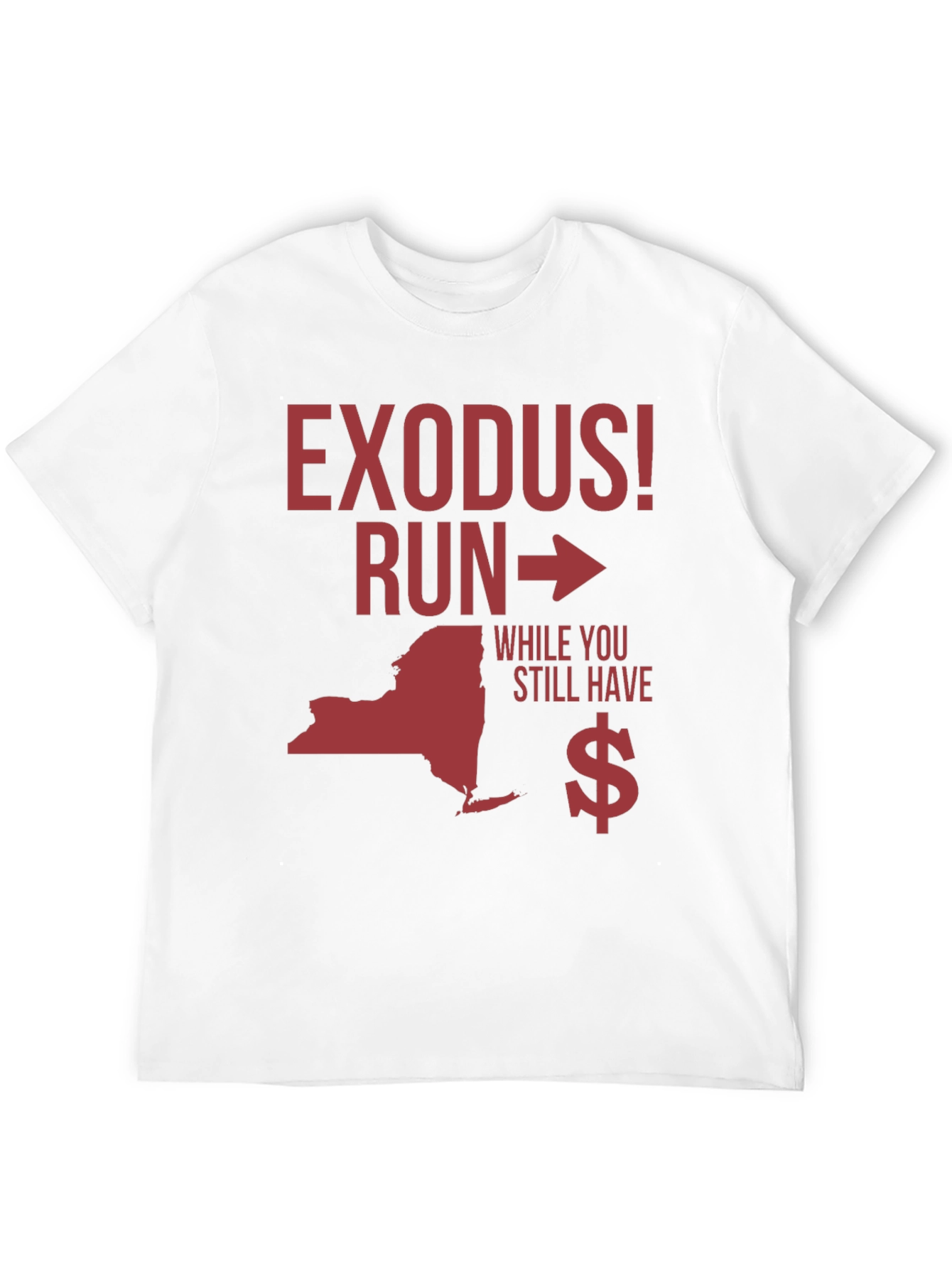 Exodus! Run Graphic Tee - New York State