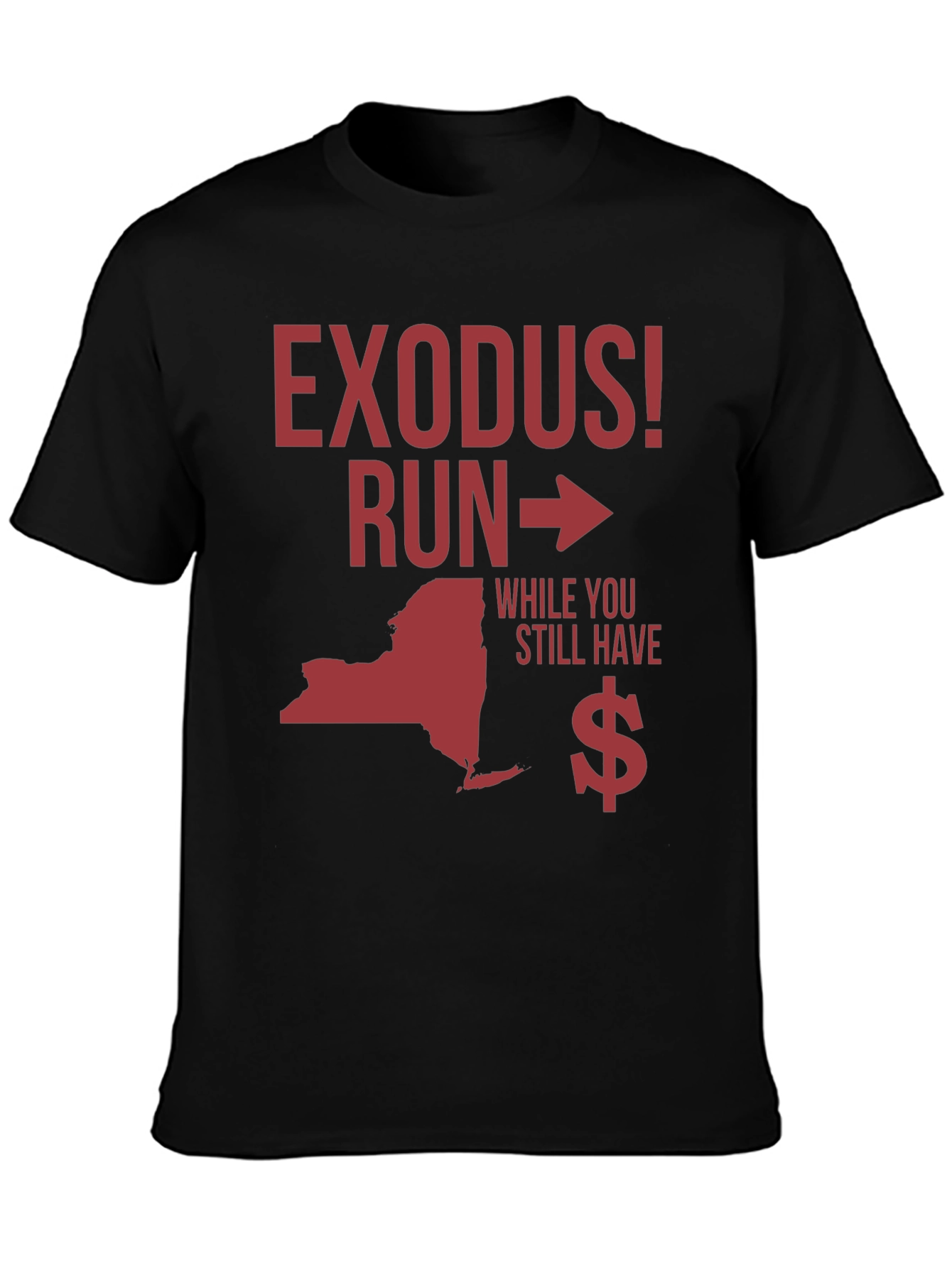 Exodus! Run Graphic Tee - New York State