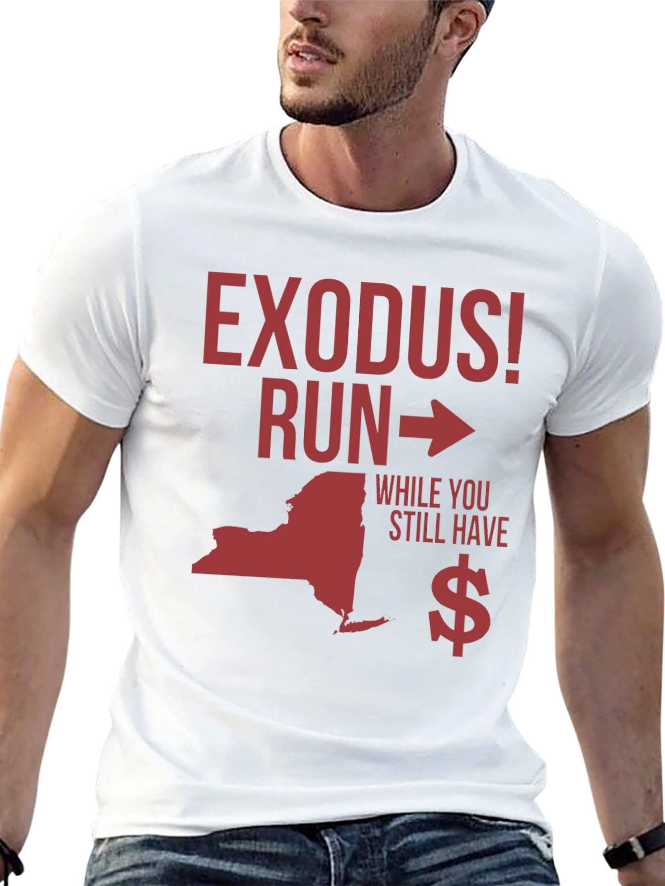 Exodus! Run Graphic Tee - New York State