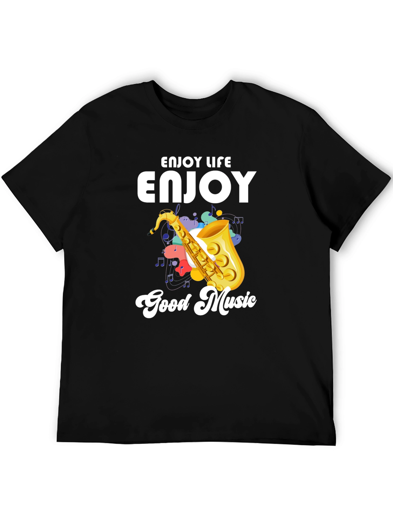 Enjoy Life Good Music Graphic Tee