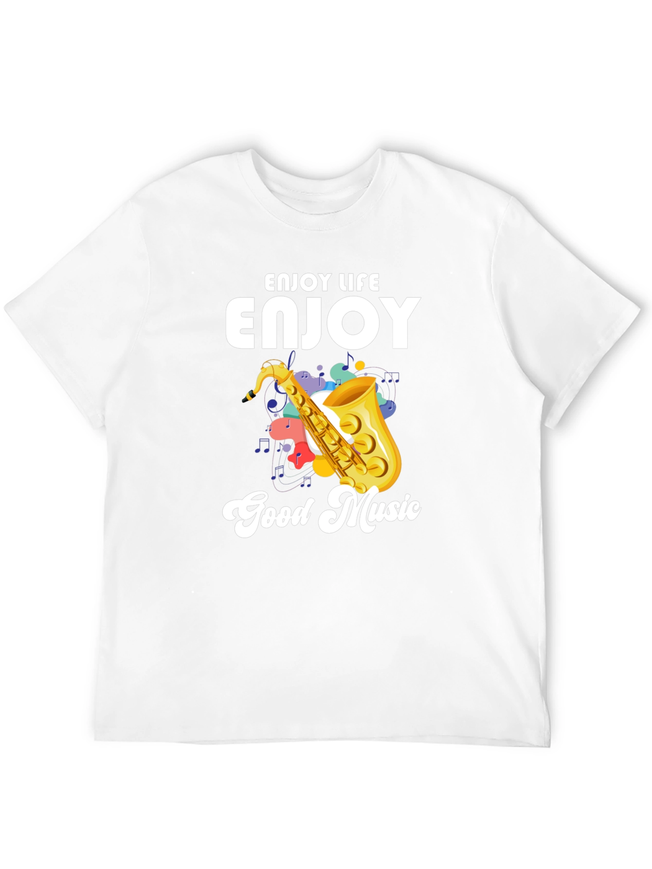 Enjoy Life Good Music Graphic Tee