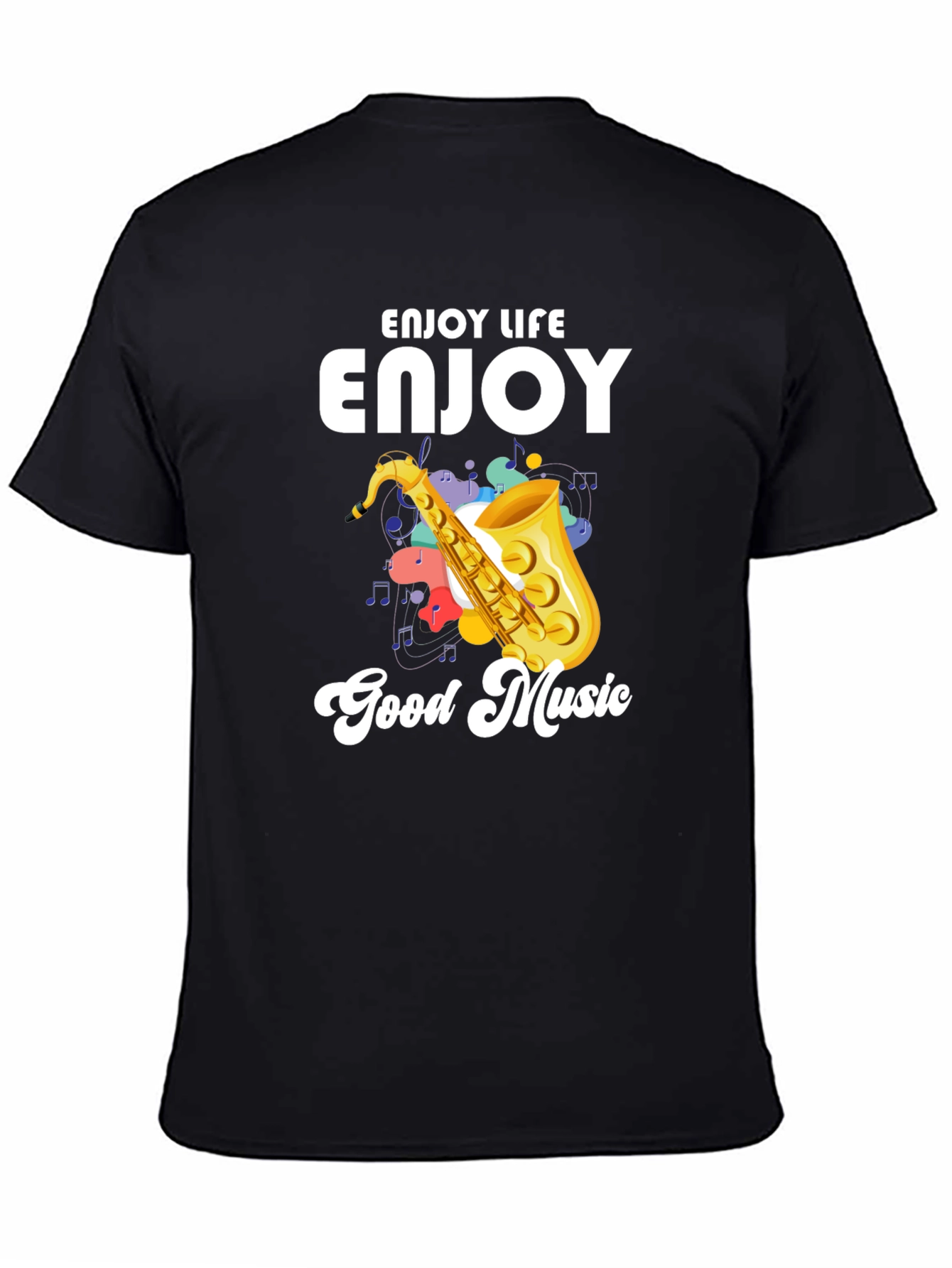 Enjoy Life Good Music Graphic Tee