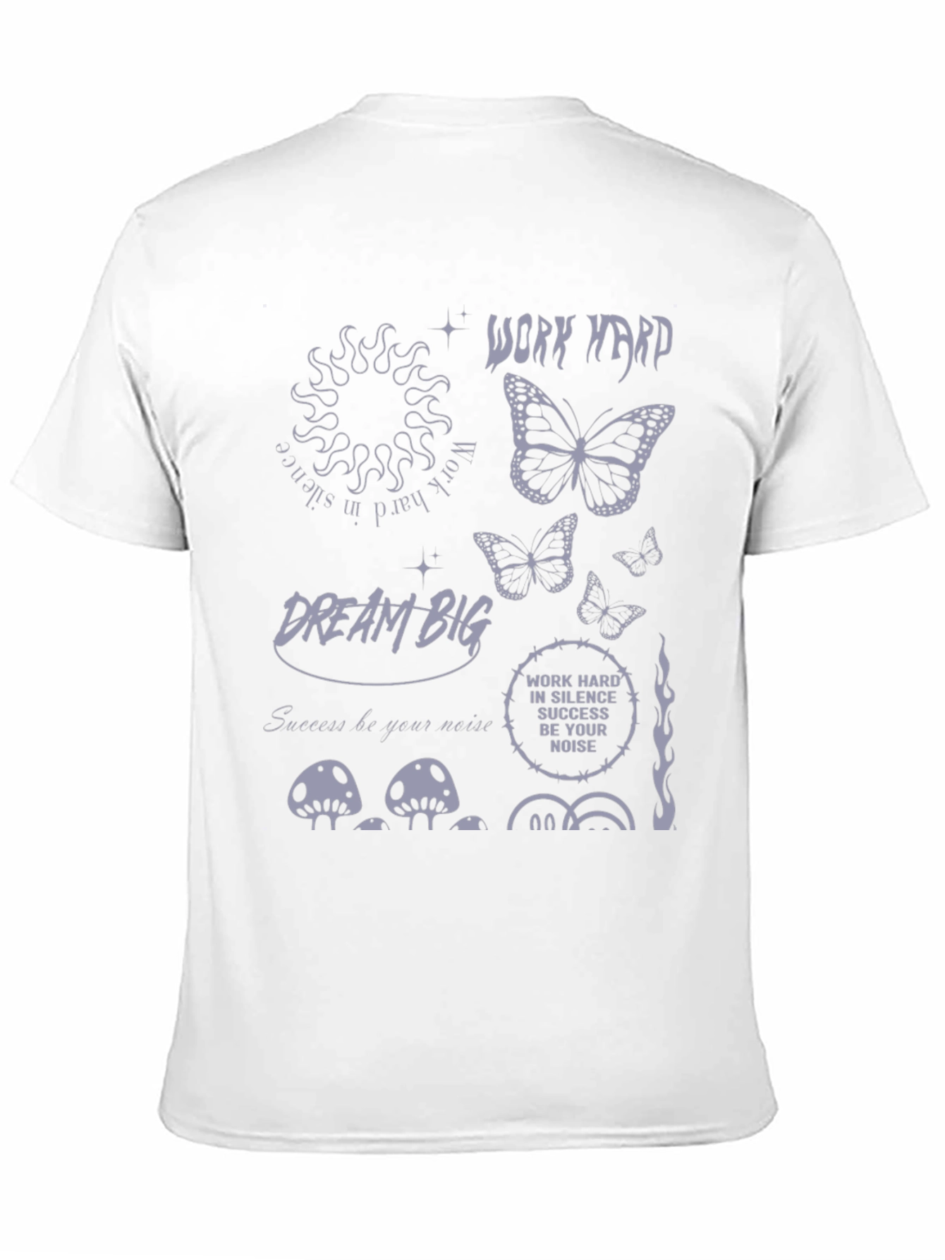 Trendy Black T-Shirt with Edgy Graphics