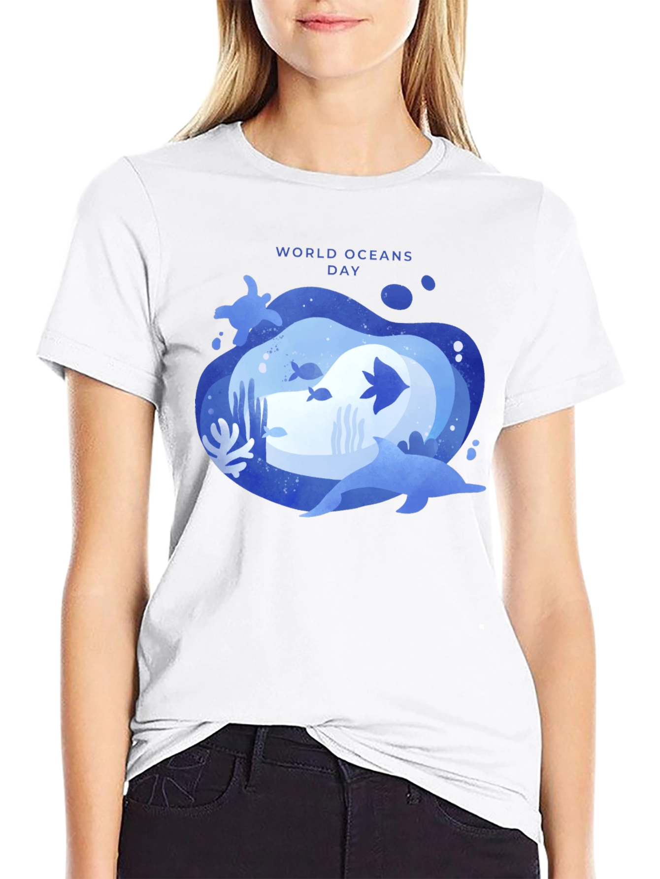 World Oceans Day Graphic Tee - Mens