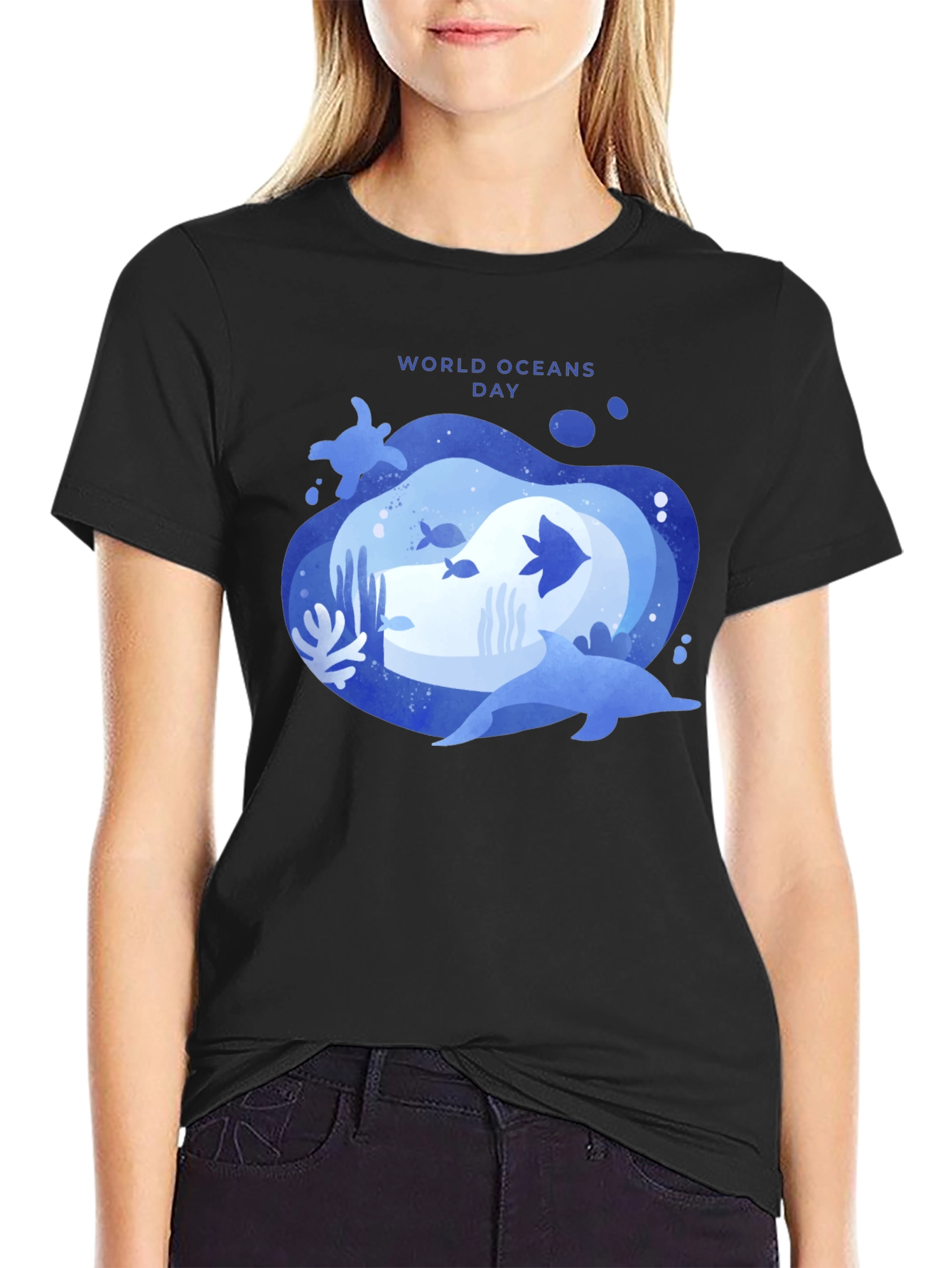 World Oceans Day Graphic Tee - Mens