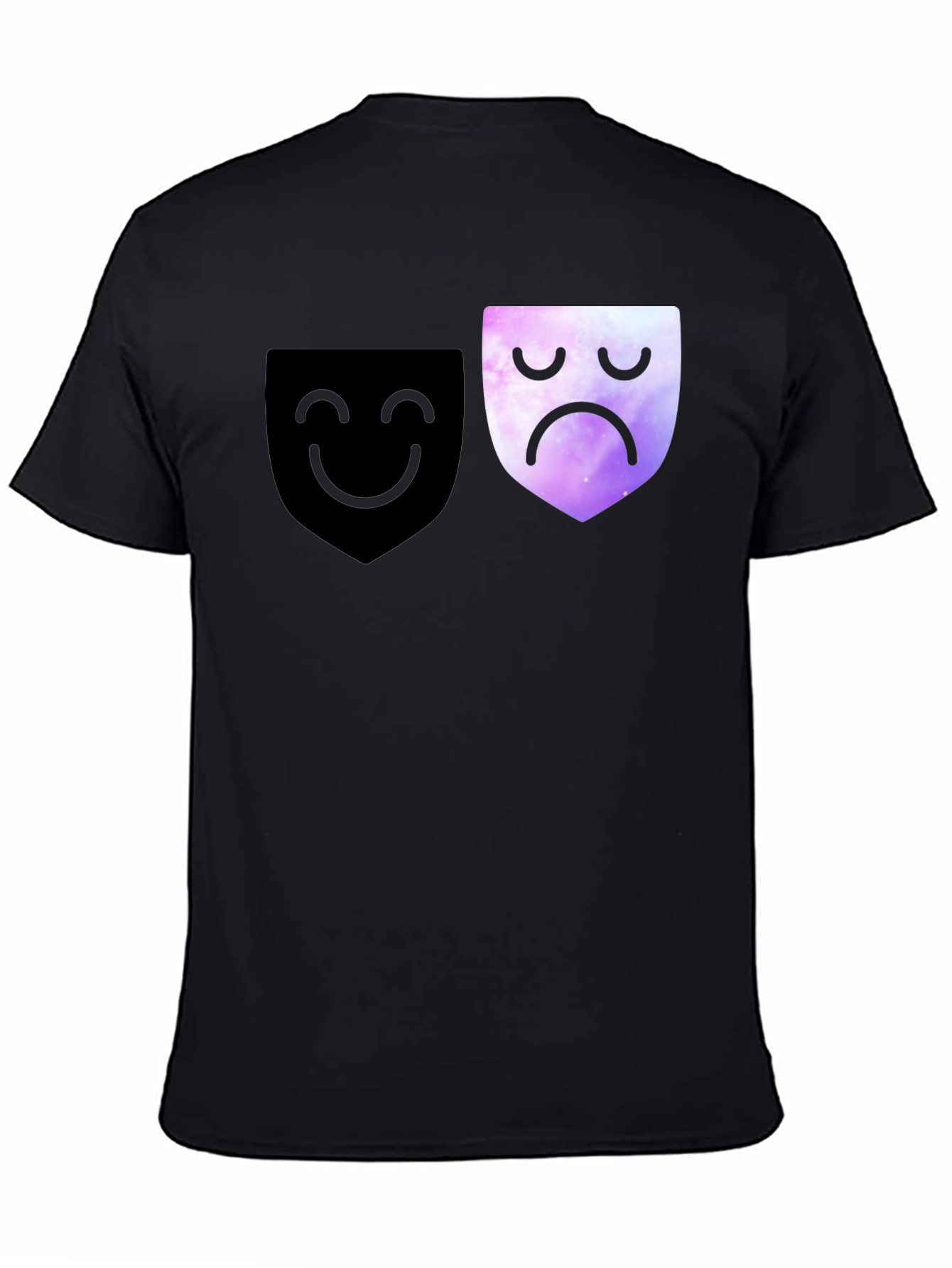 Happy Sad Face Graphic Tee