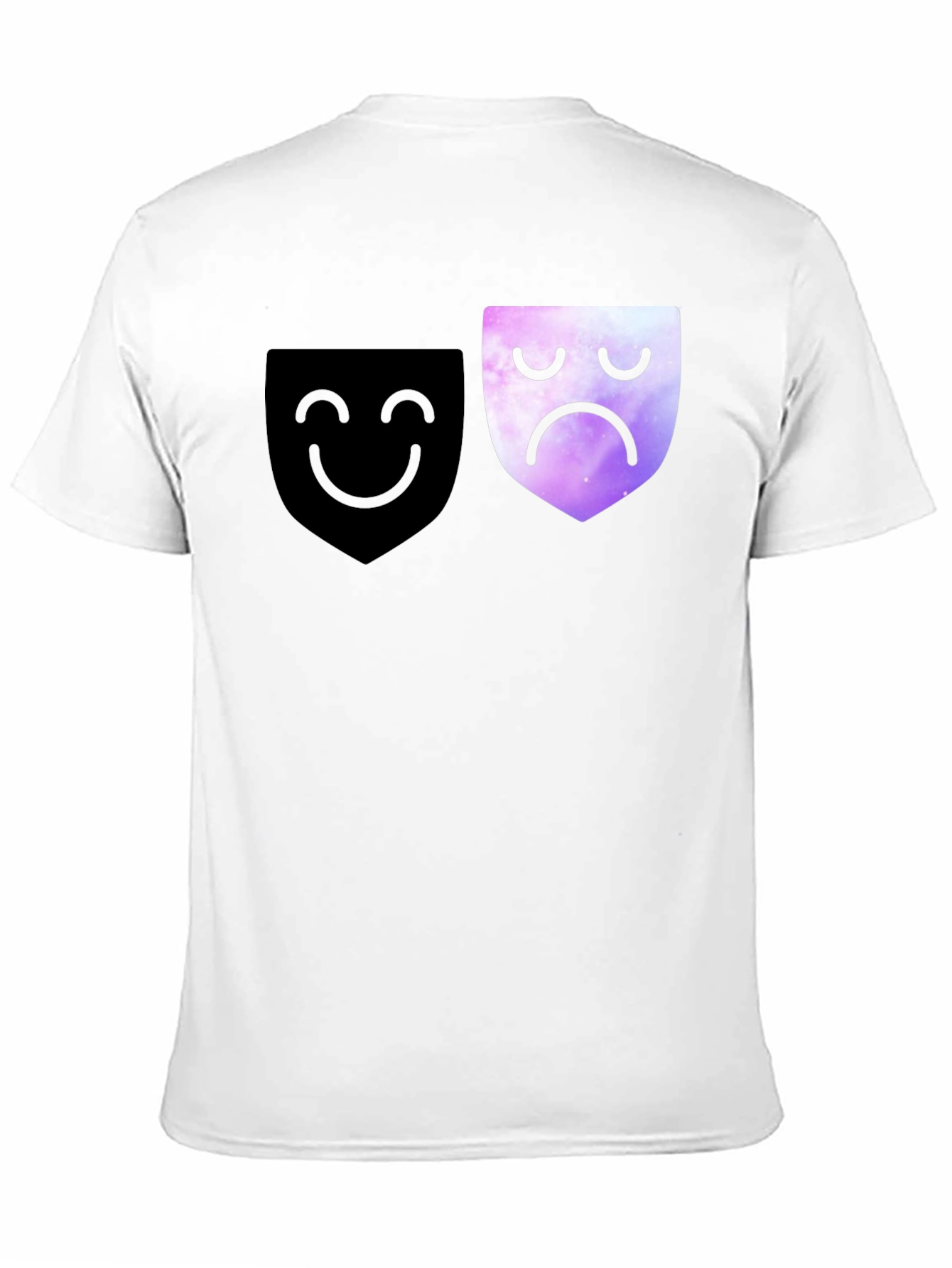 Happy Sad Face Graphic Tee