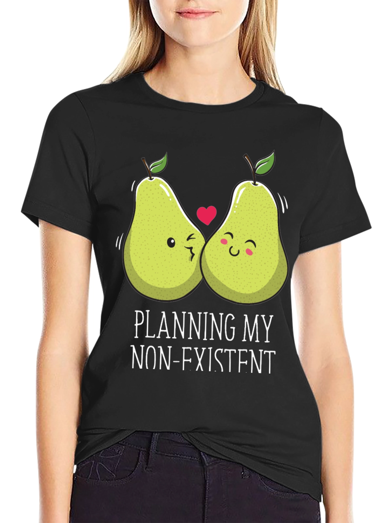 Funny Pear Couple T-Shirt - Planning My Non-Existent Wedding!
