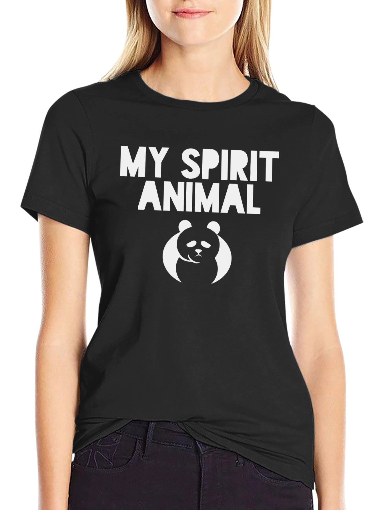 My Spirit Animal Panda Graphic T-Shirt