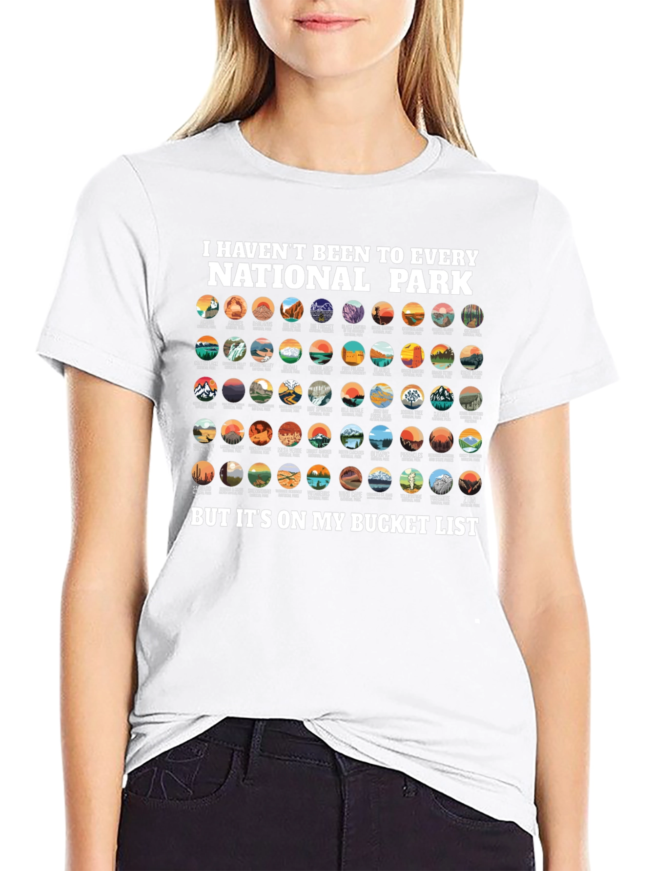 National Park Bucket List T-Shirt