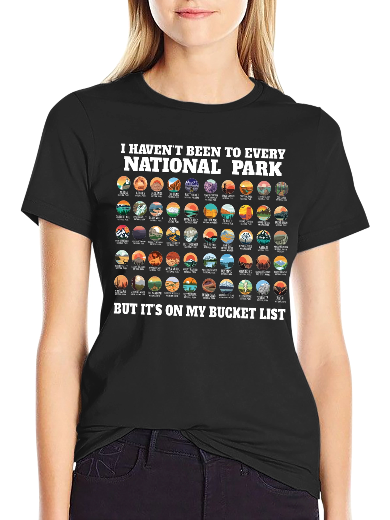 National Park Bucket List T-Shirt