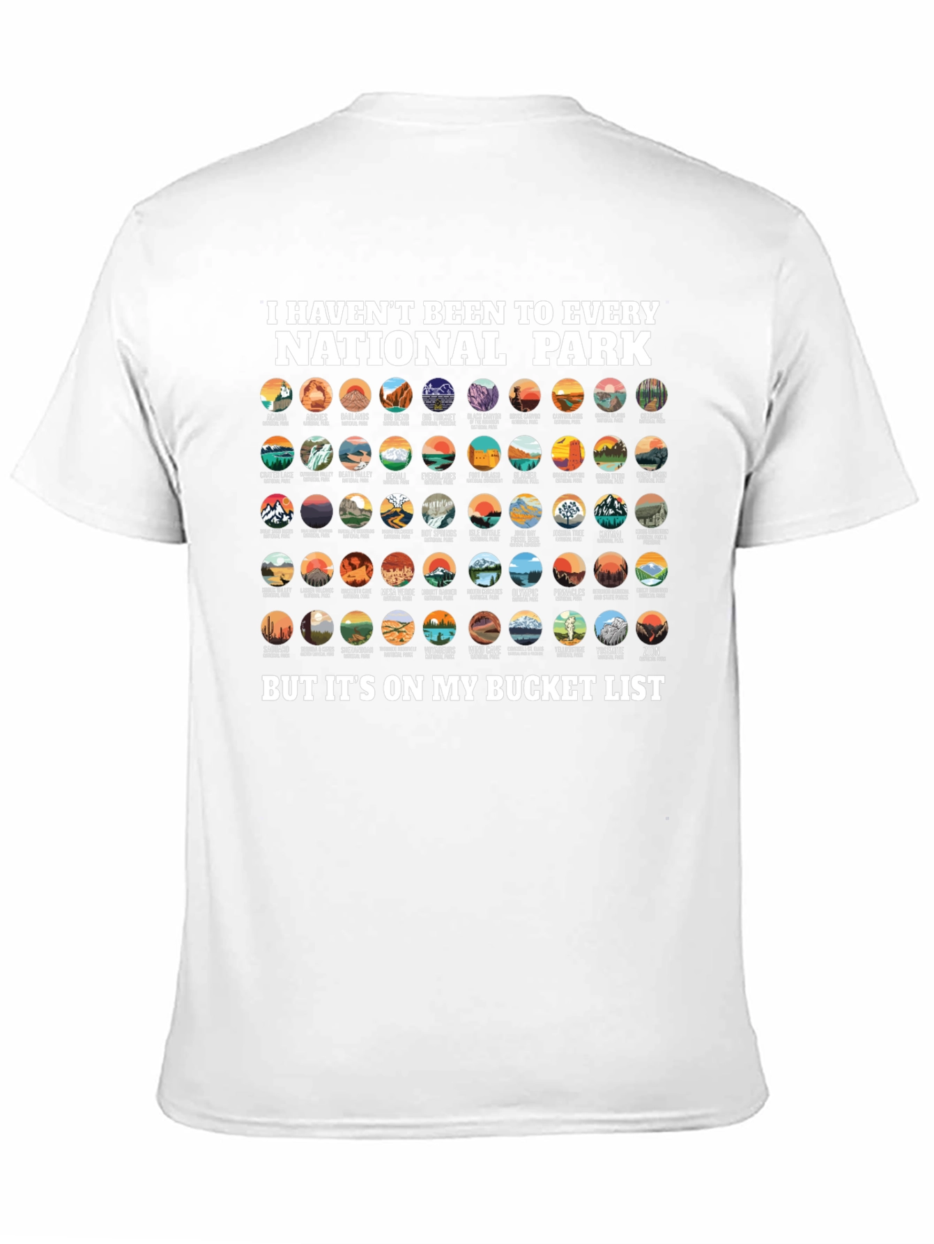 National Park Bucket List T-Shirt