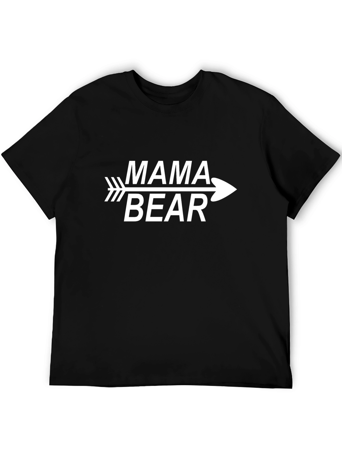 Mama Bear Arrow Graphic Tee - Black T-Shirt