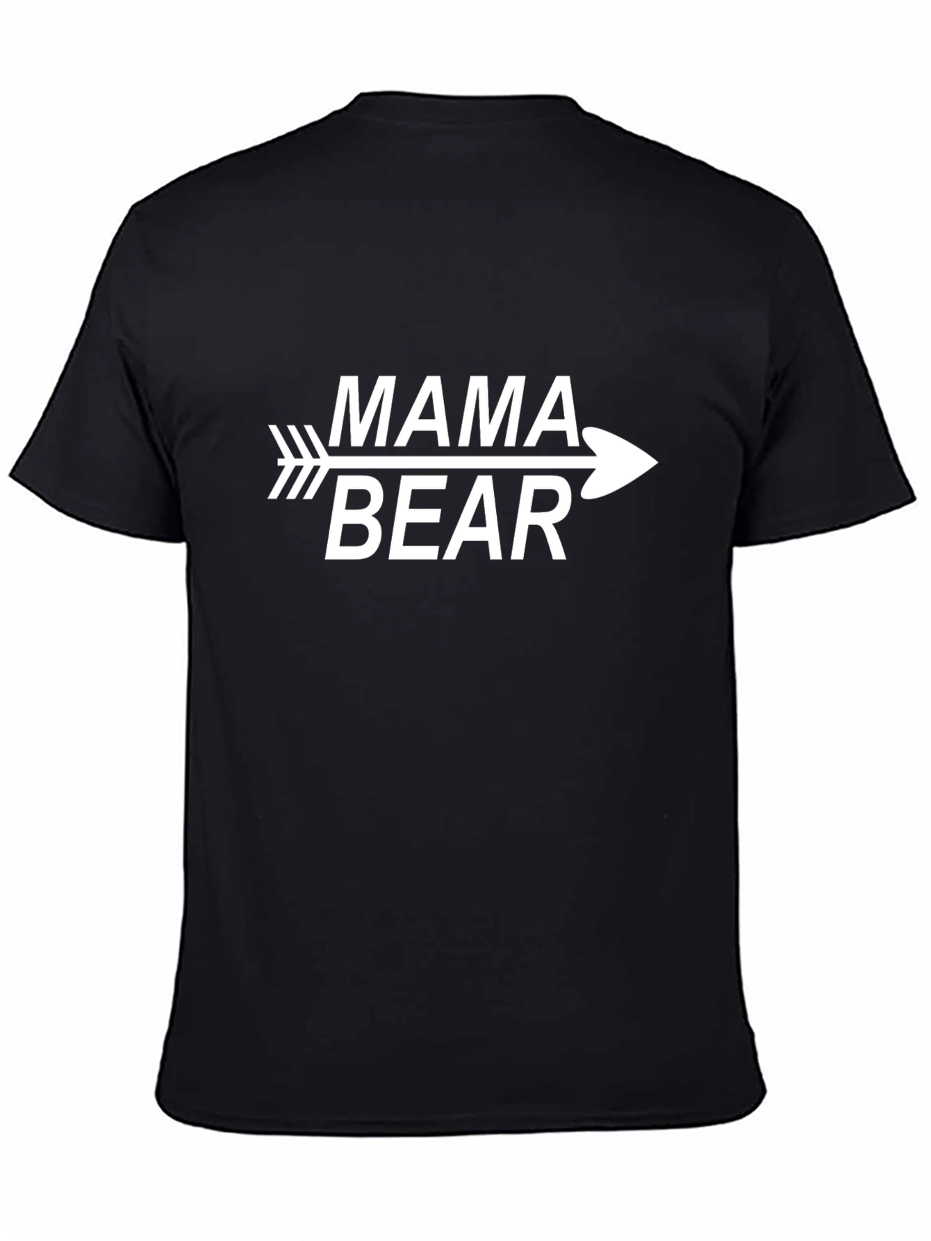 Mama Bear Arrow Graphic Tee - Black T-Shirt