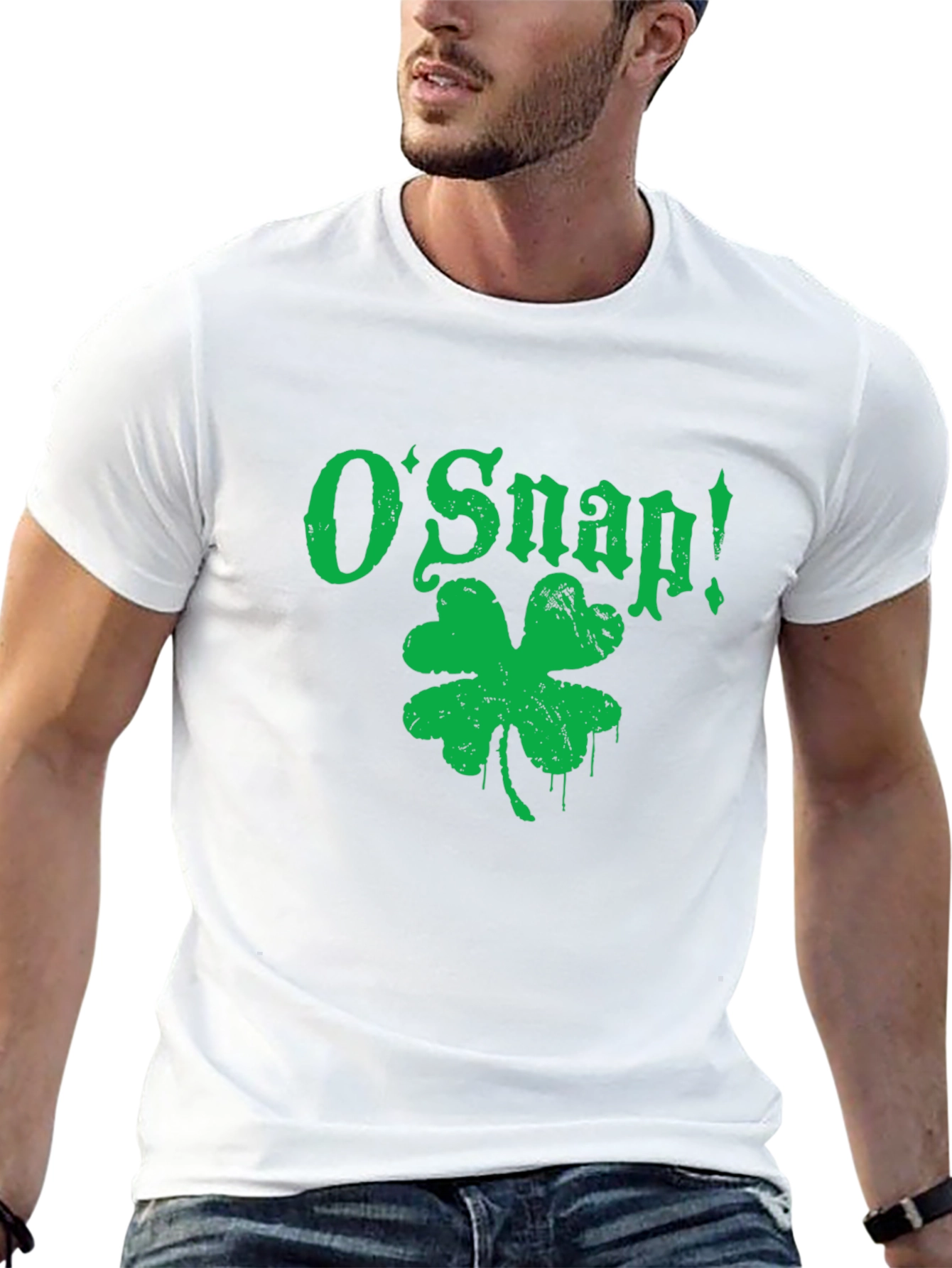 OSnap St. Patricks Day Clover Tee