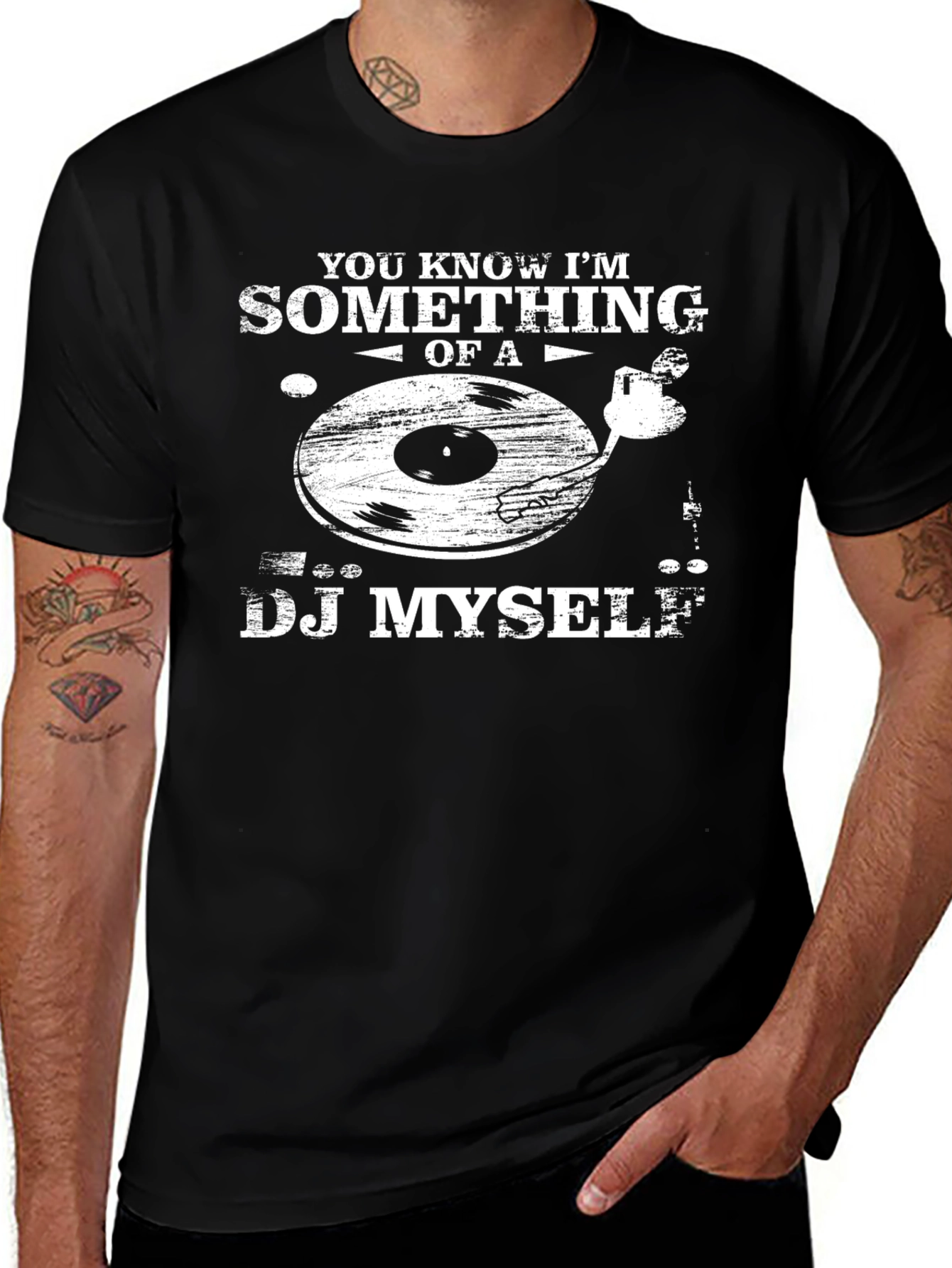Something of a DJ Myself Funny T-Shirt