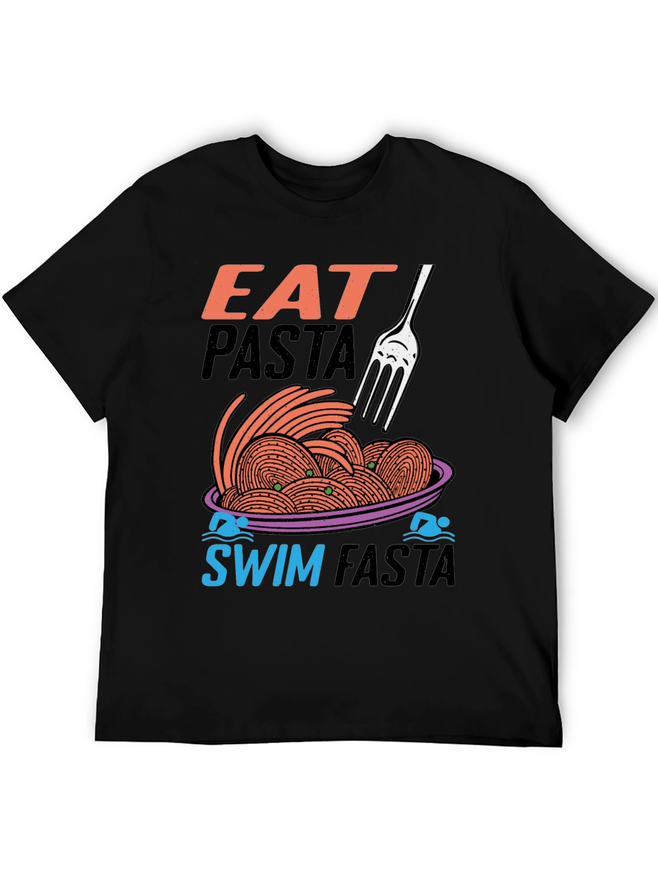 Eat Pasta Swim Fasta Graphic Tee