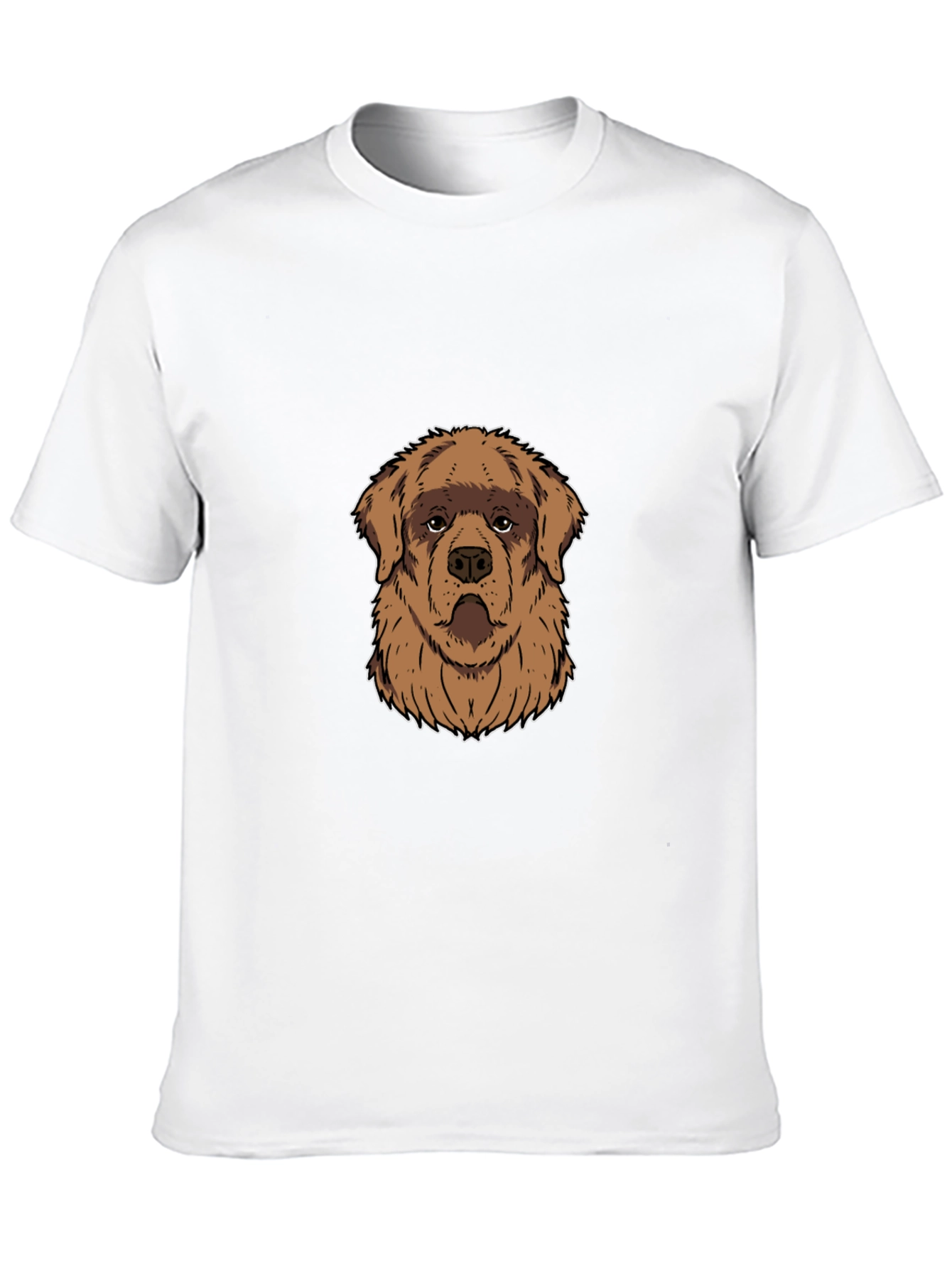 Dog Graphic Black T-Shirt - Casual Style