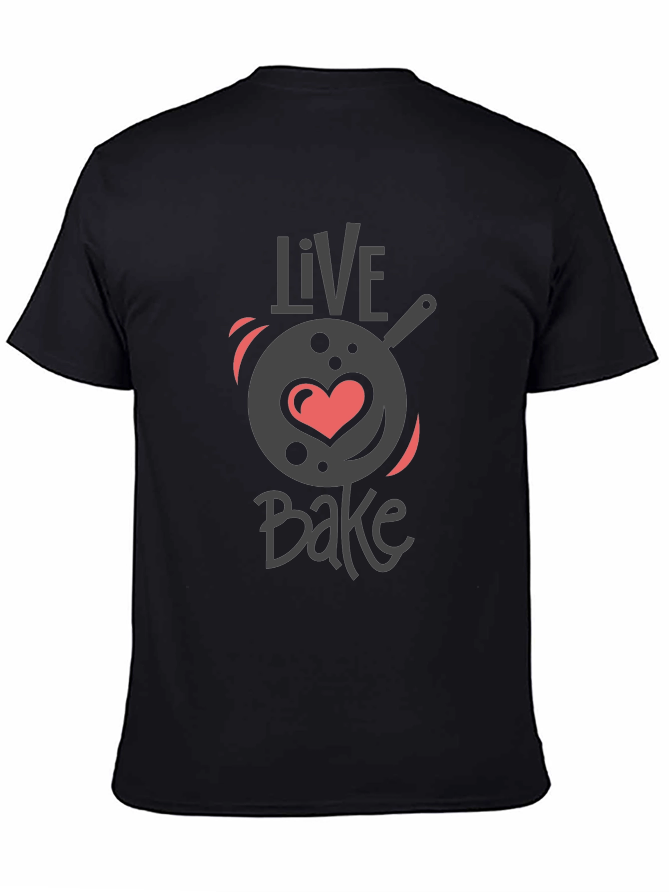 Live Bake Black Graphic Tee