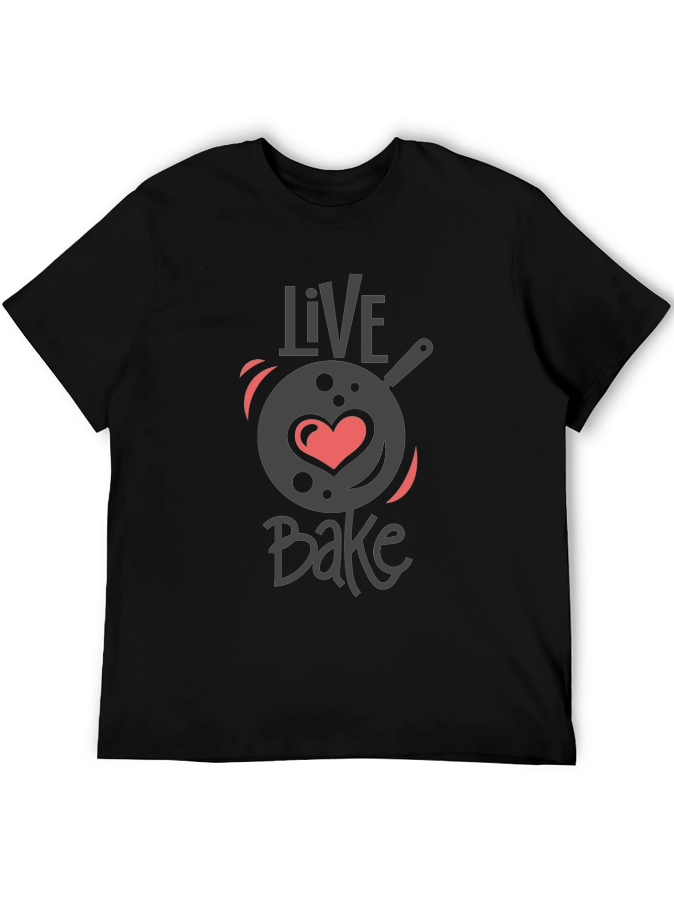 Live Bake Black Graphic Tee