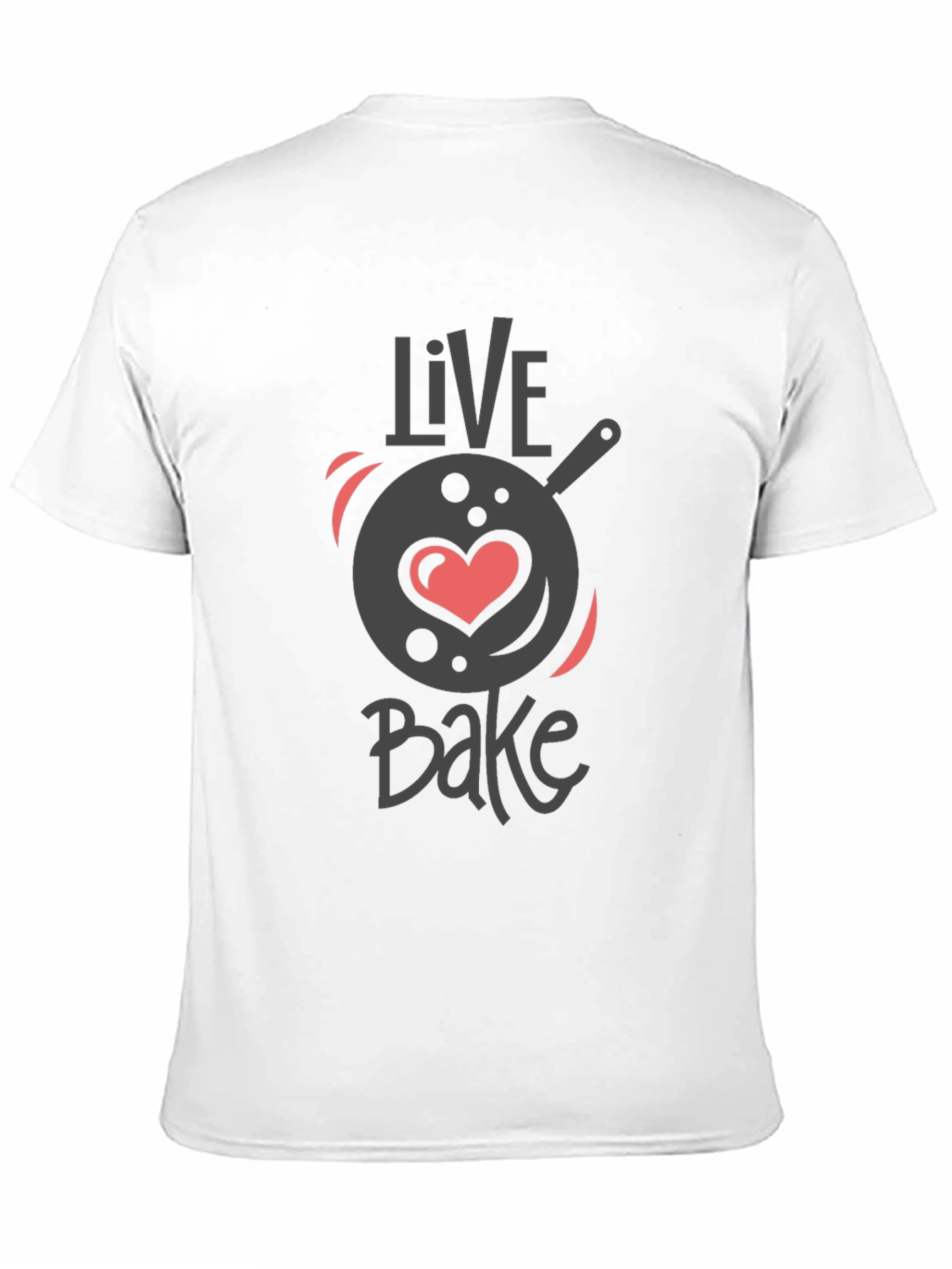 Live Bake Black Graphic Tee