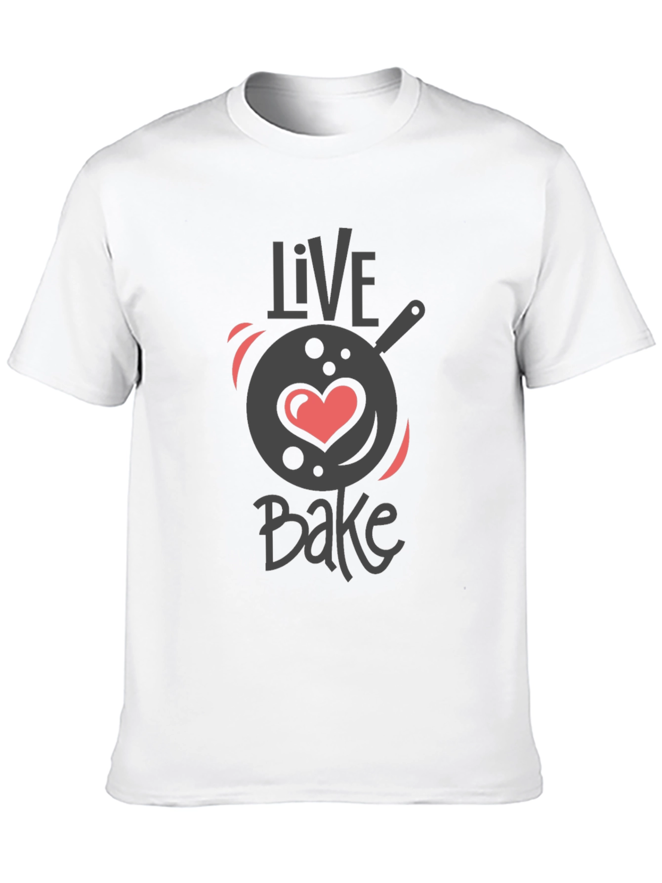 Live Bake Black Graphic Tee